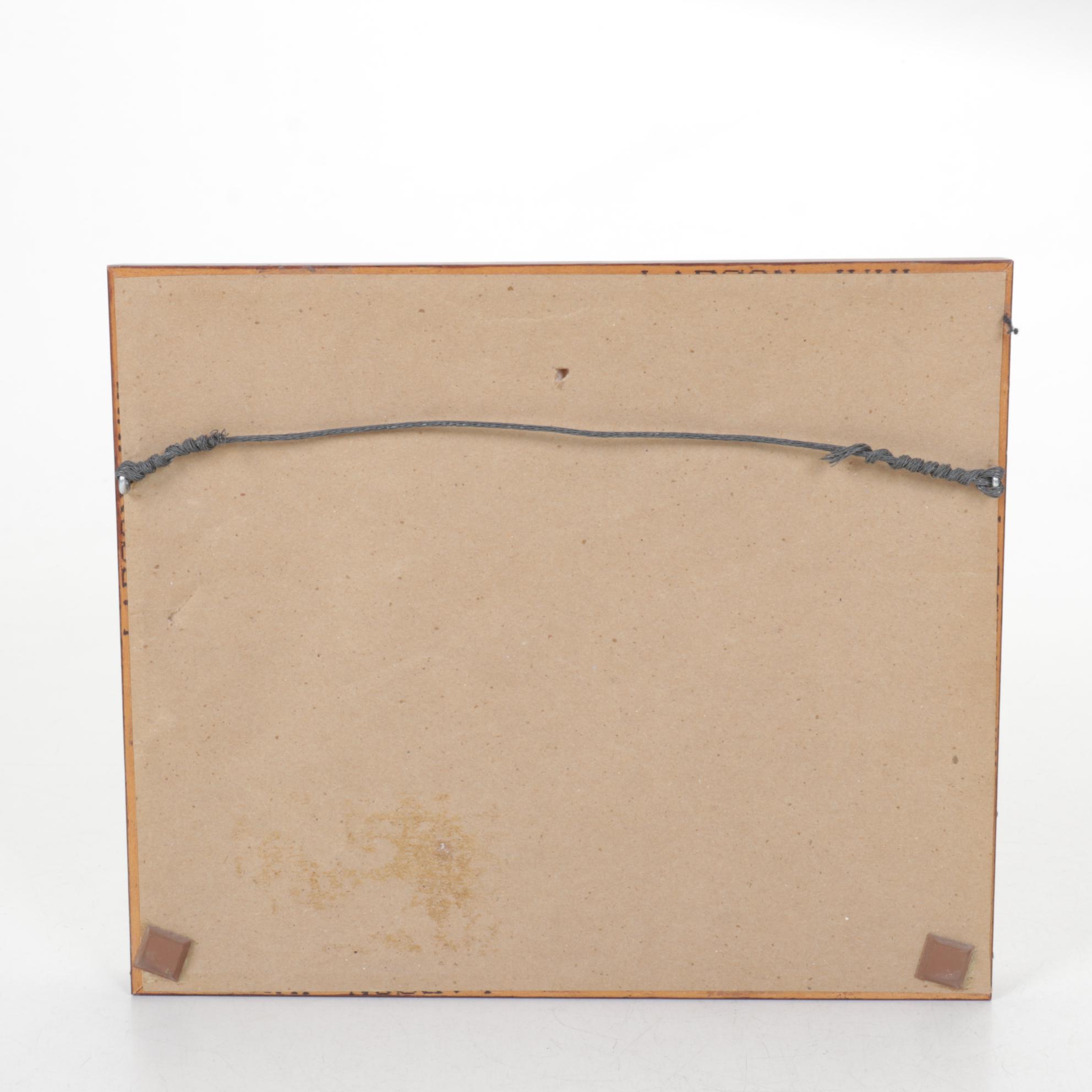 Lithograph After Charles Barry and Edward Finden "Jerusalem", Late 20th Century