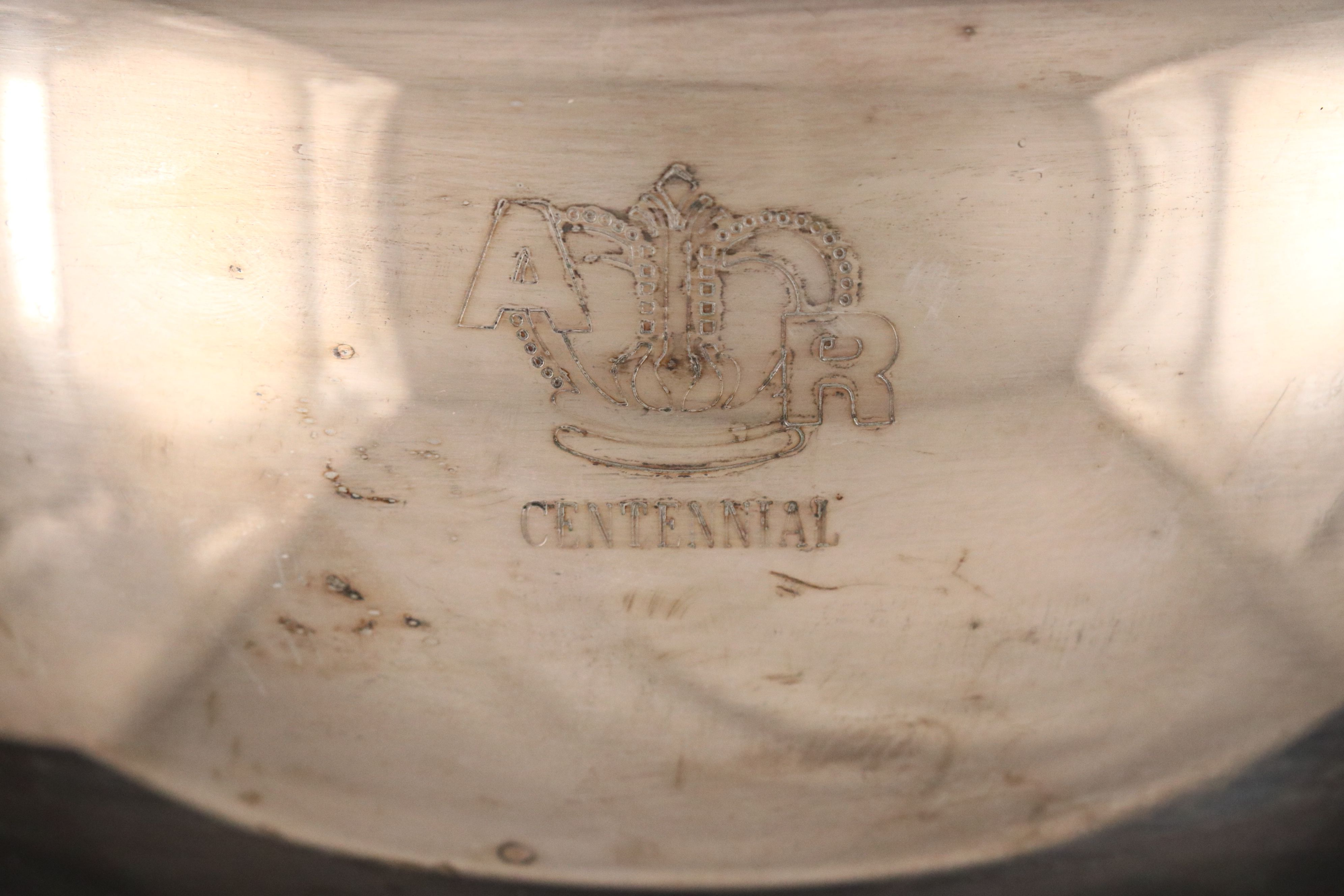 American Standardbred Silver Plate Paul Revere Bowl Trophies