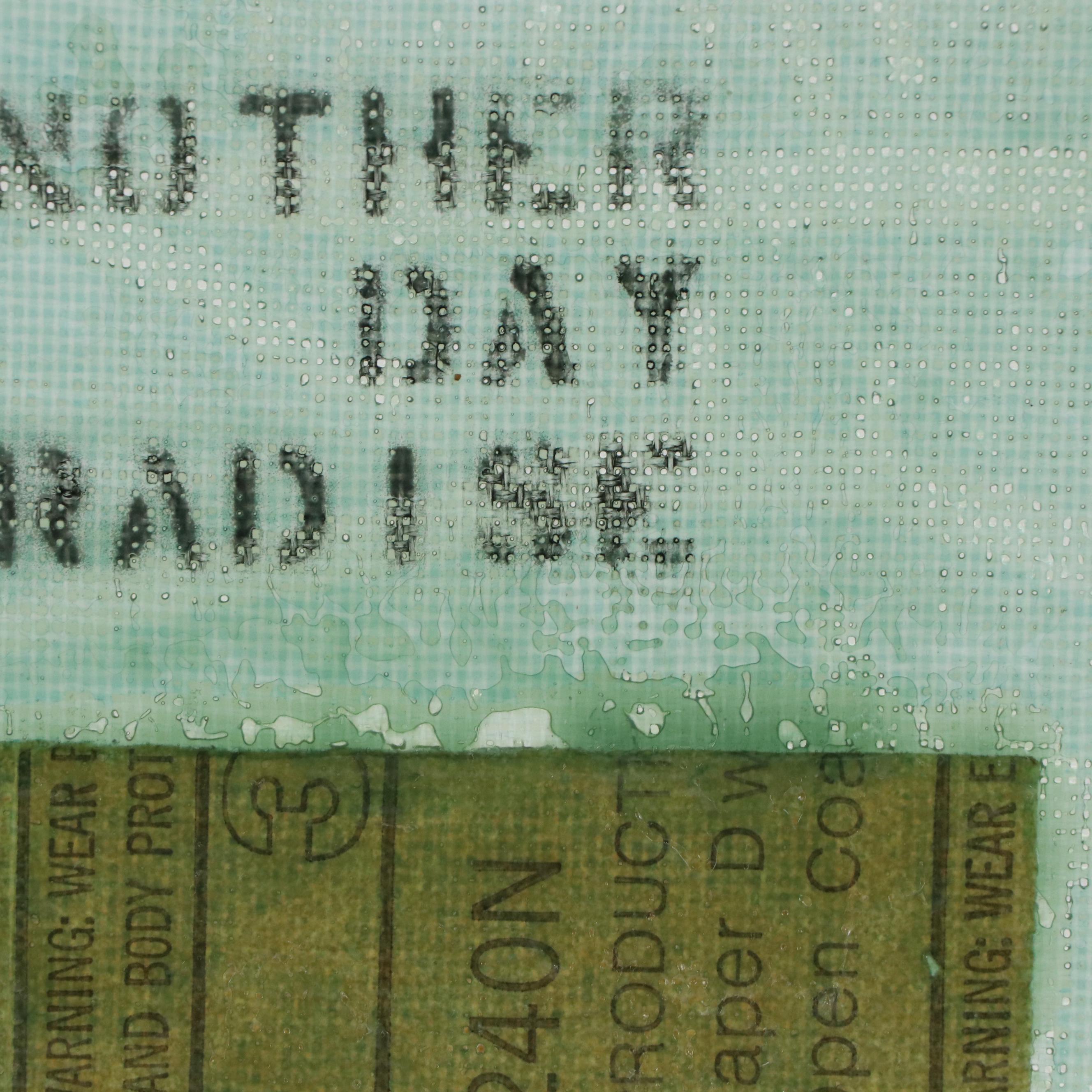 Ashley Bickerton Mixed Media "Just Another Shitty Day in Paradise," 1993