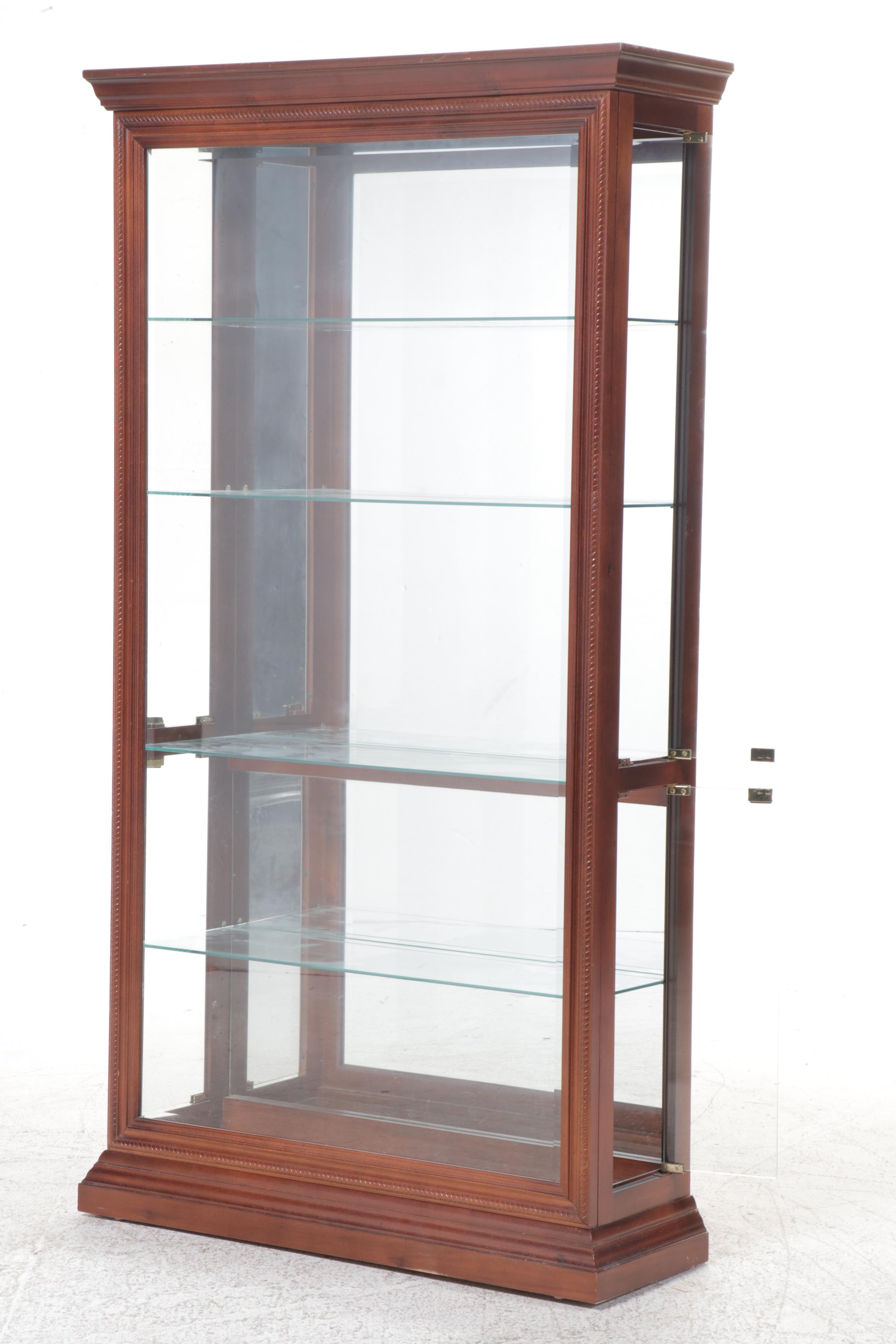 Georgian Style Mahogany Curio Cabinet