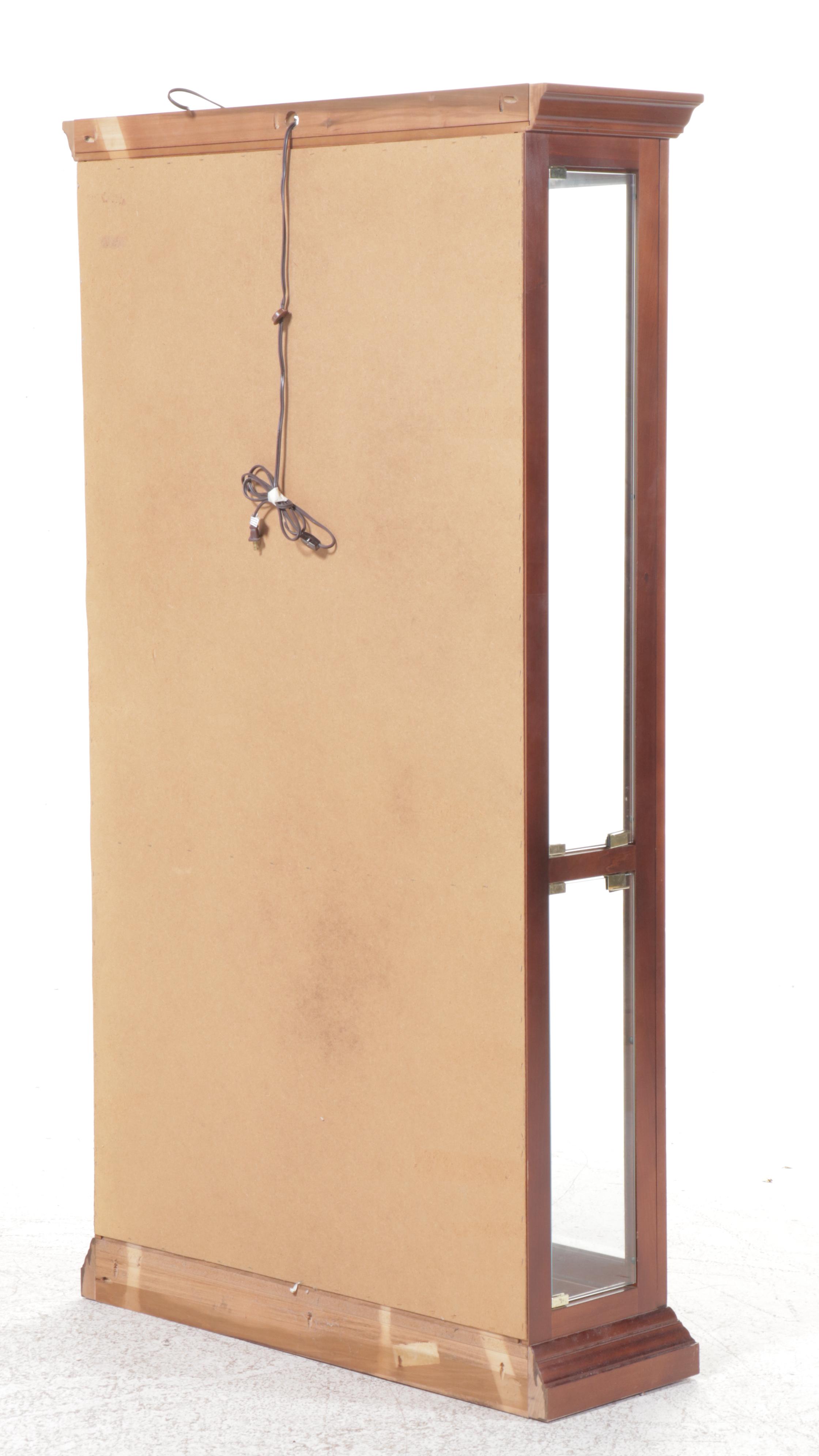 Georgian Style Mahogany Curio Cabinet