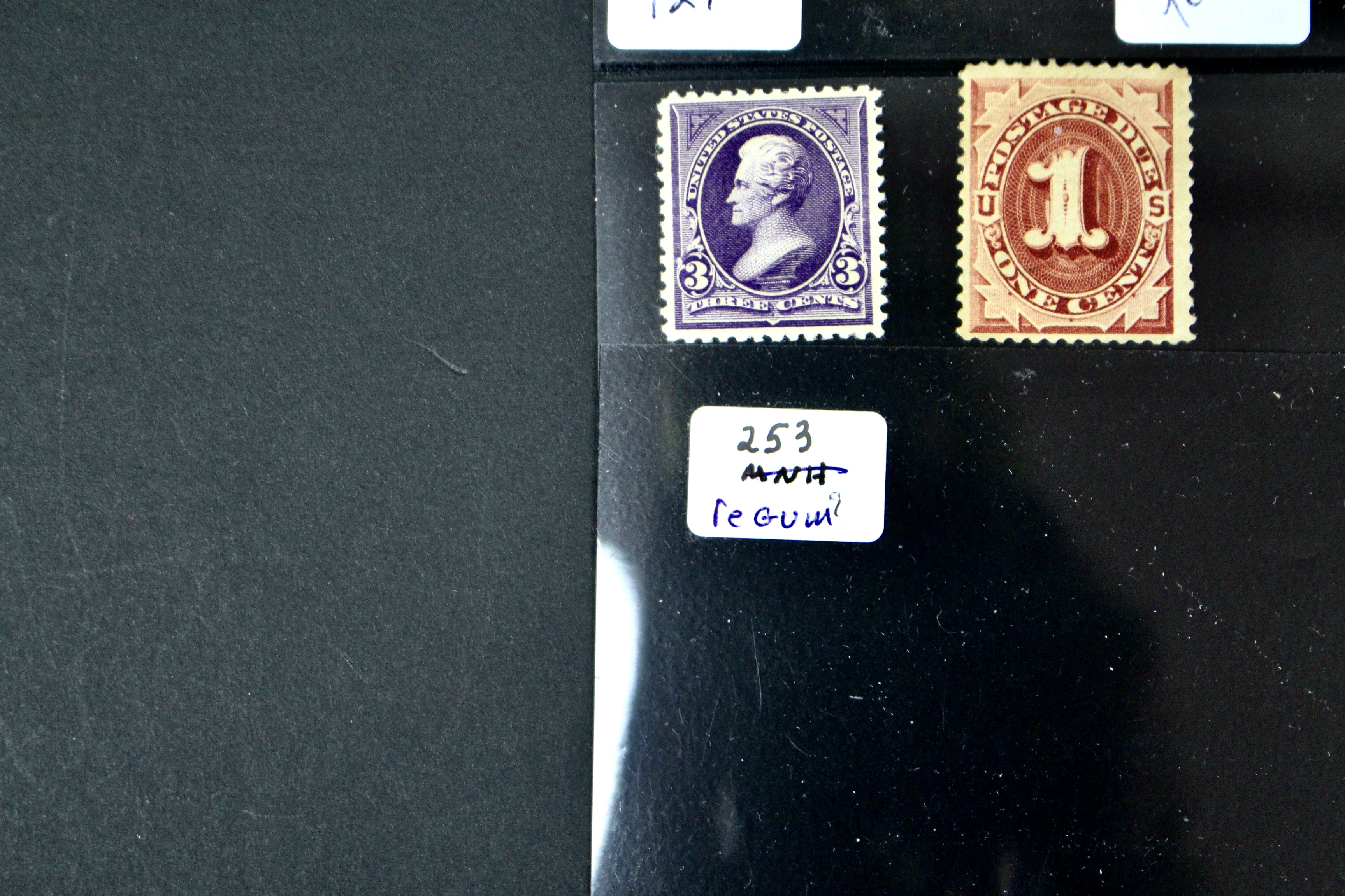 Ninety-One Early U.S. Postage Stamps