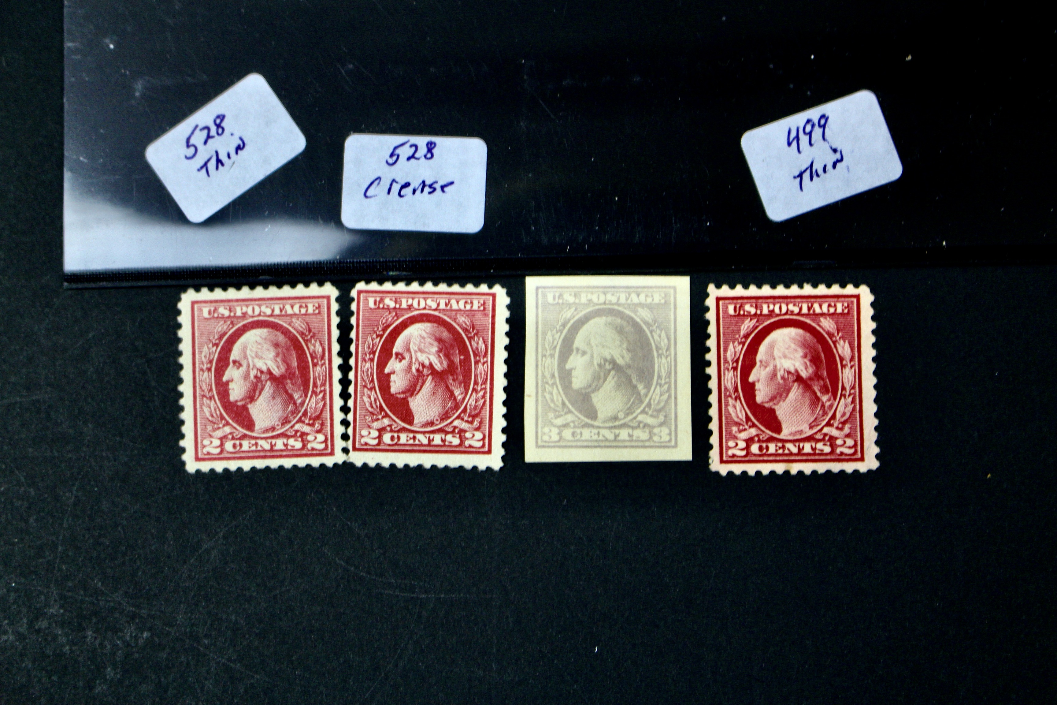 Ninety-One Early U.S. Postage Stamps