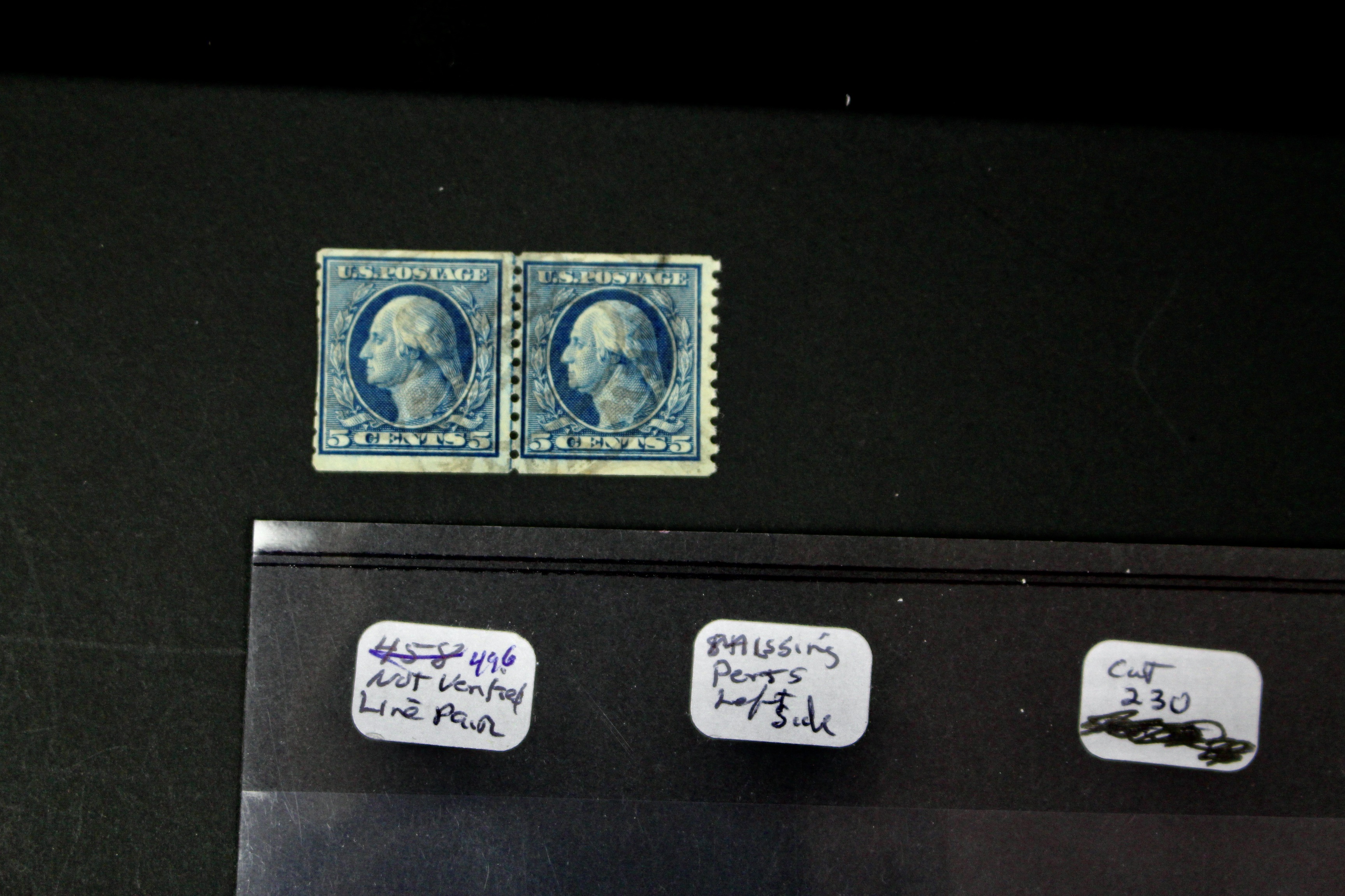 Ninety-One Early U.S. Postage Stamps