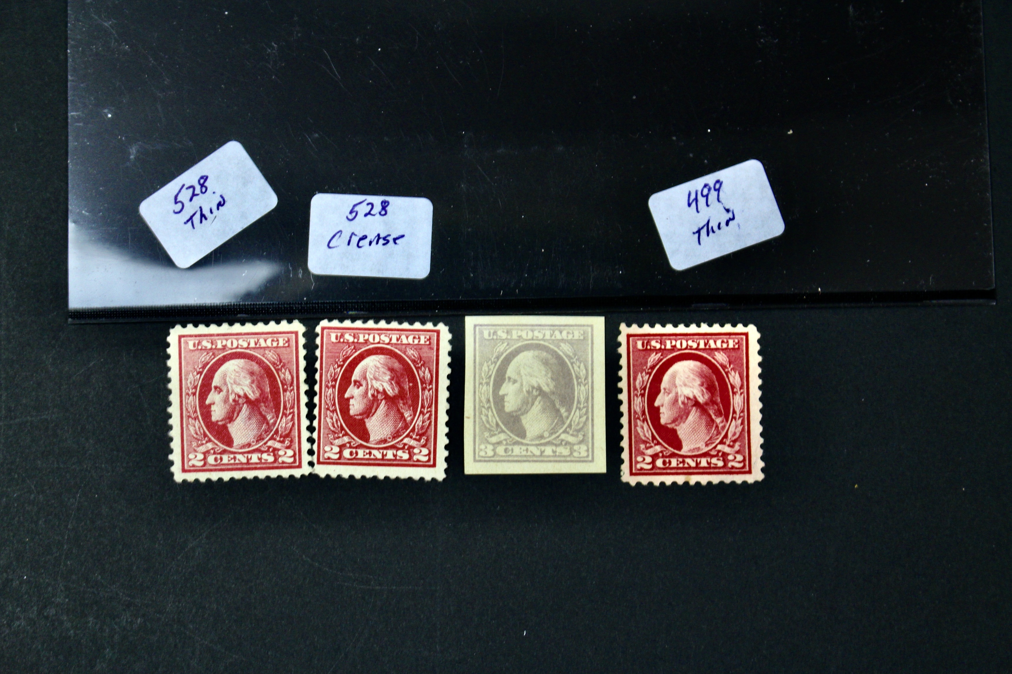 Ninety-One Early U.S. Postage Stamps