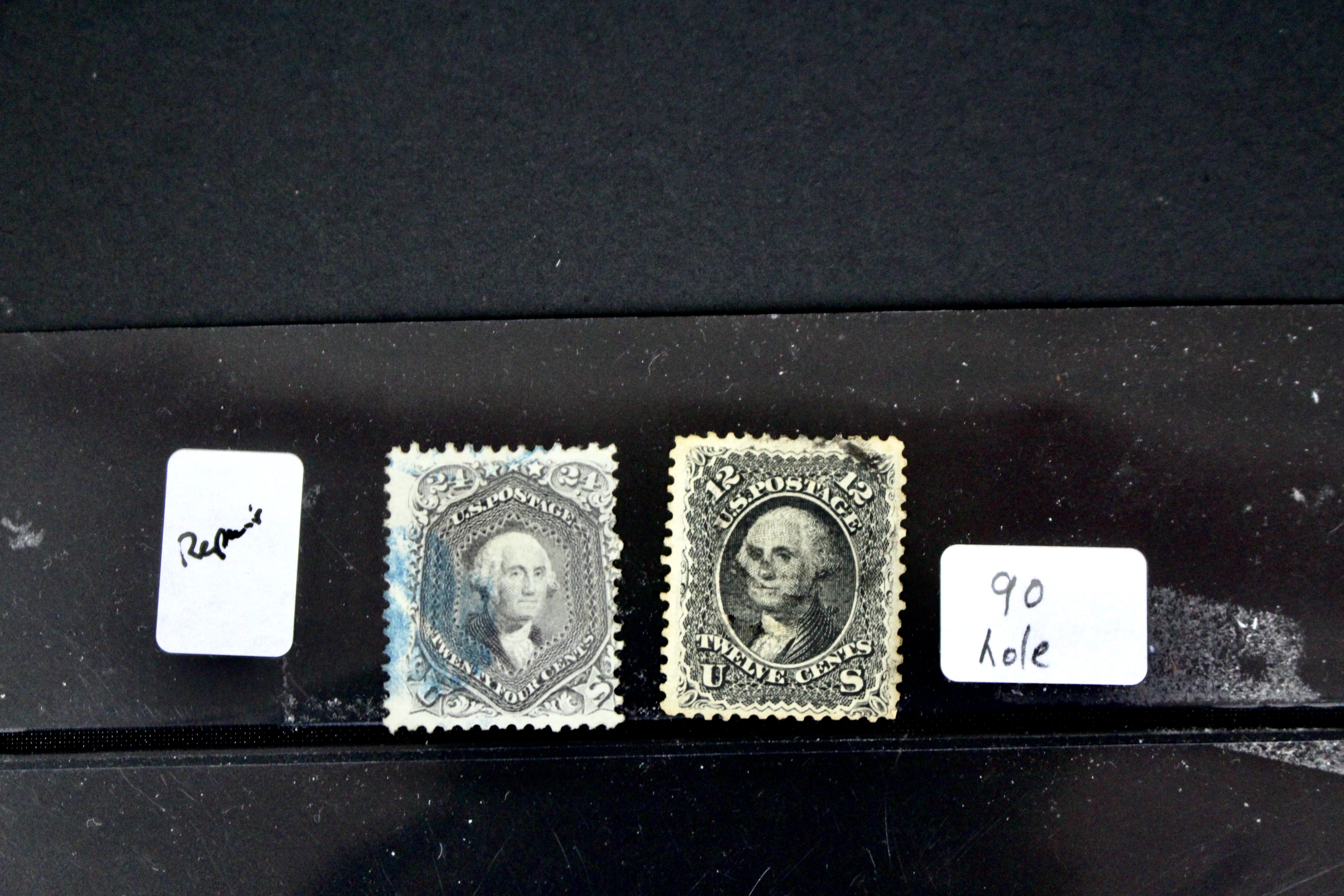 Ninety-One Early U.S. Postage Stamps