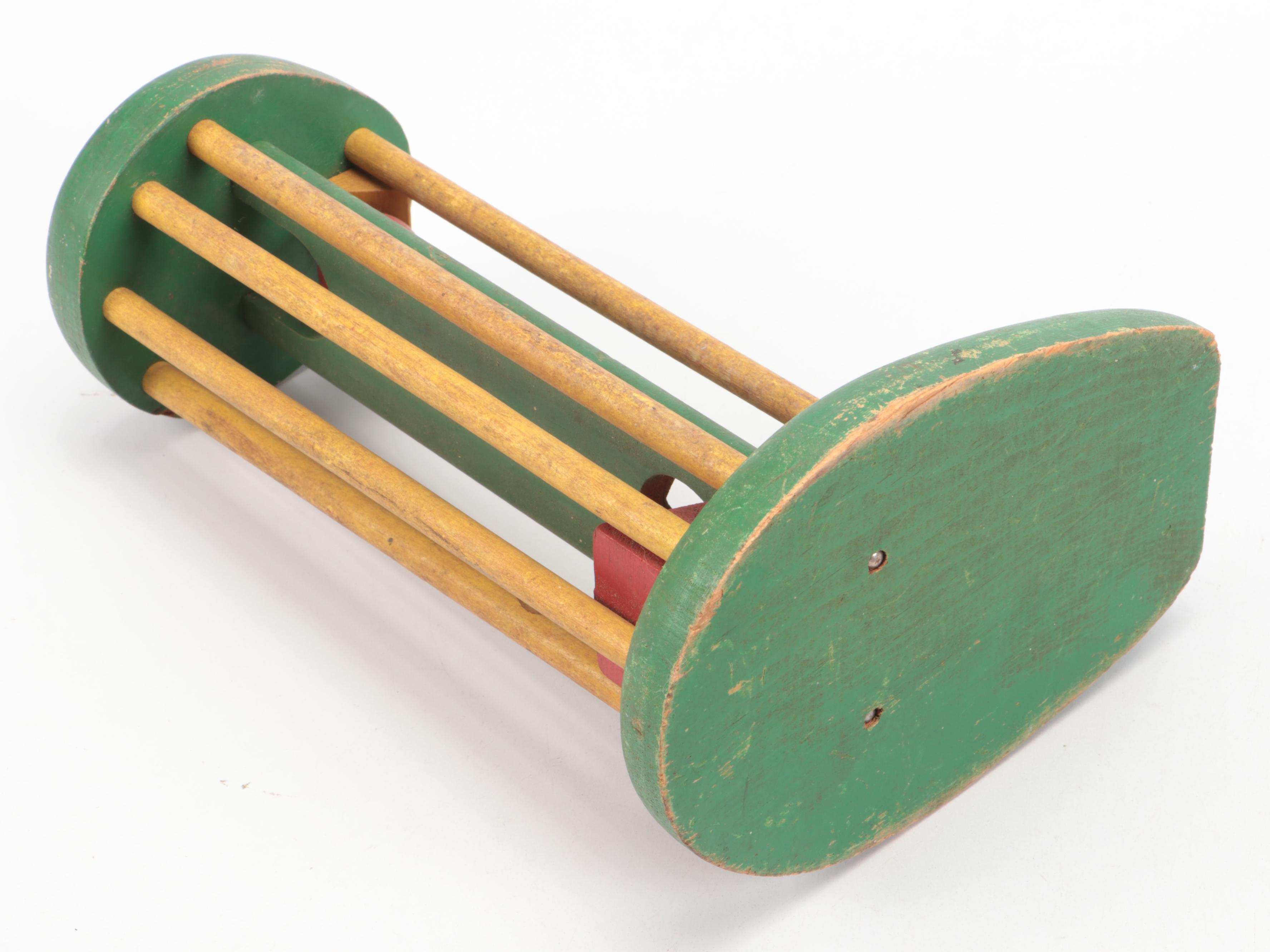 "The Ranger Animal Fair" Tin Pinwheel and Other Vintage Children's Toys