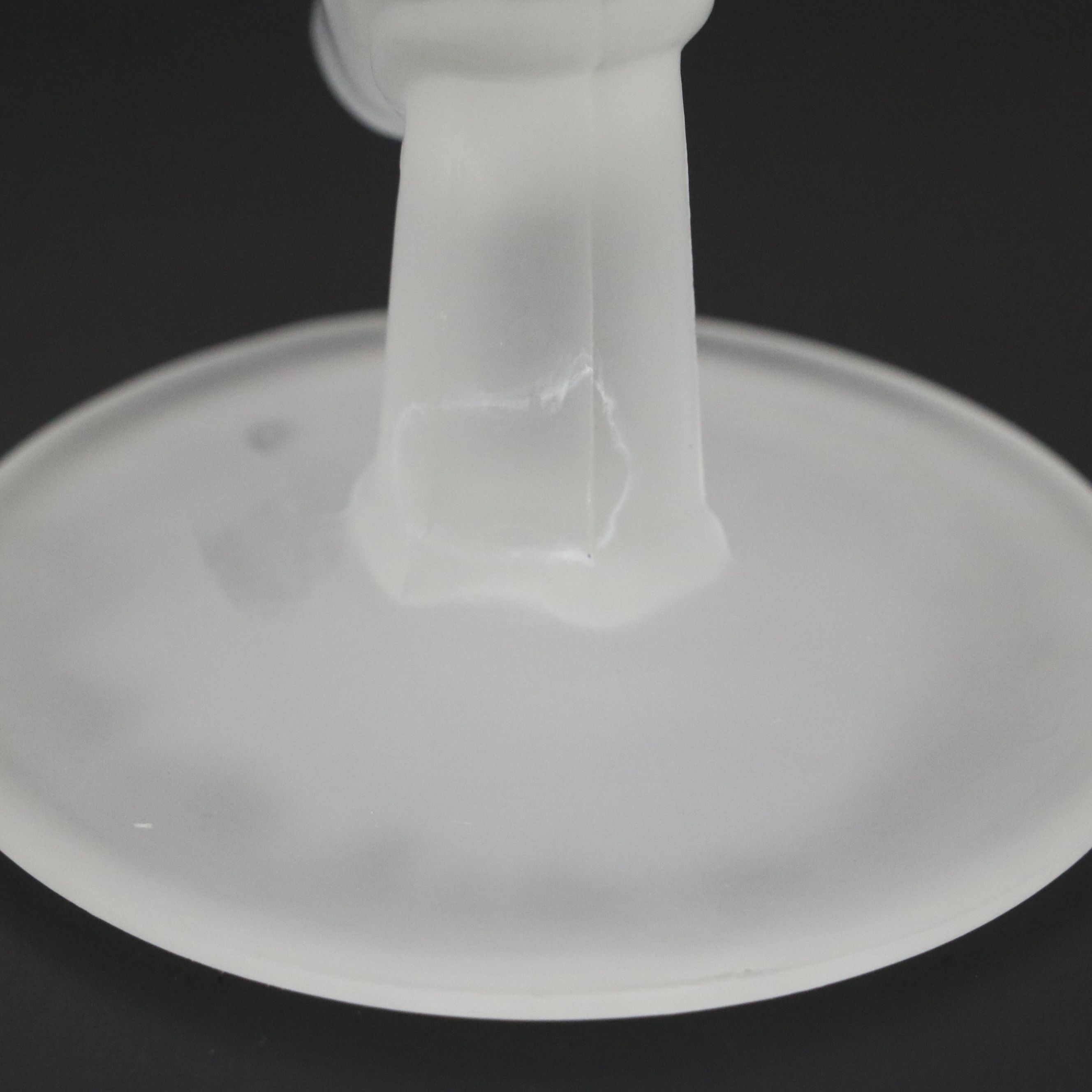 Tiara "Powder Horn" Pilsner Glasses with Blown Glass Ice Bucket