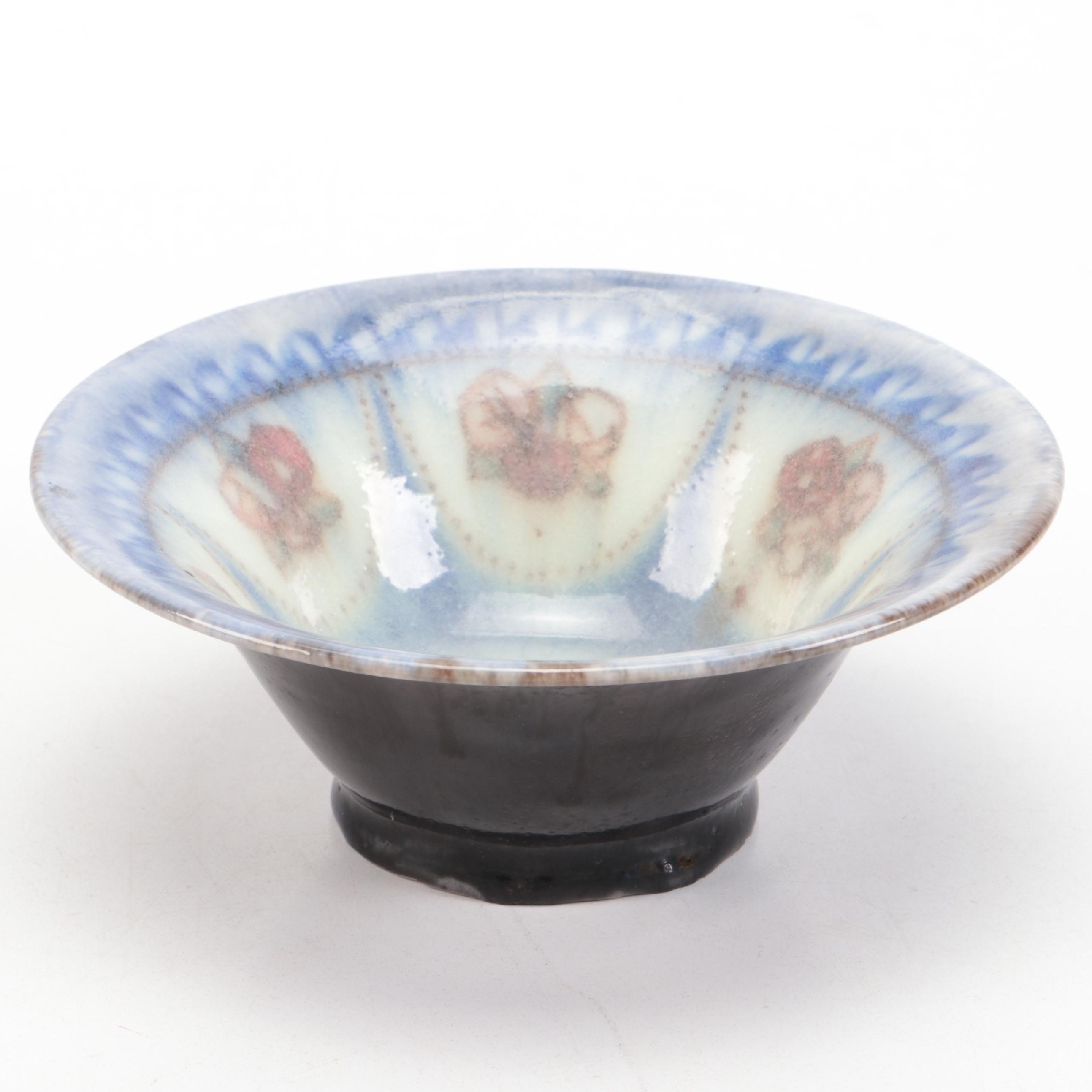 William E. Hentschel for Rookwood Pottery Low Bowl, 1921
