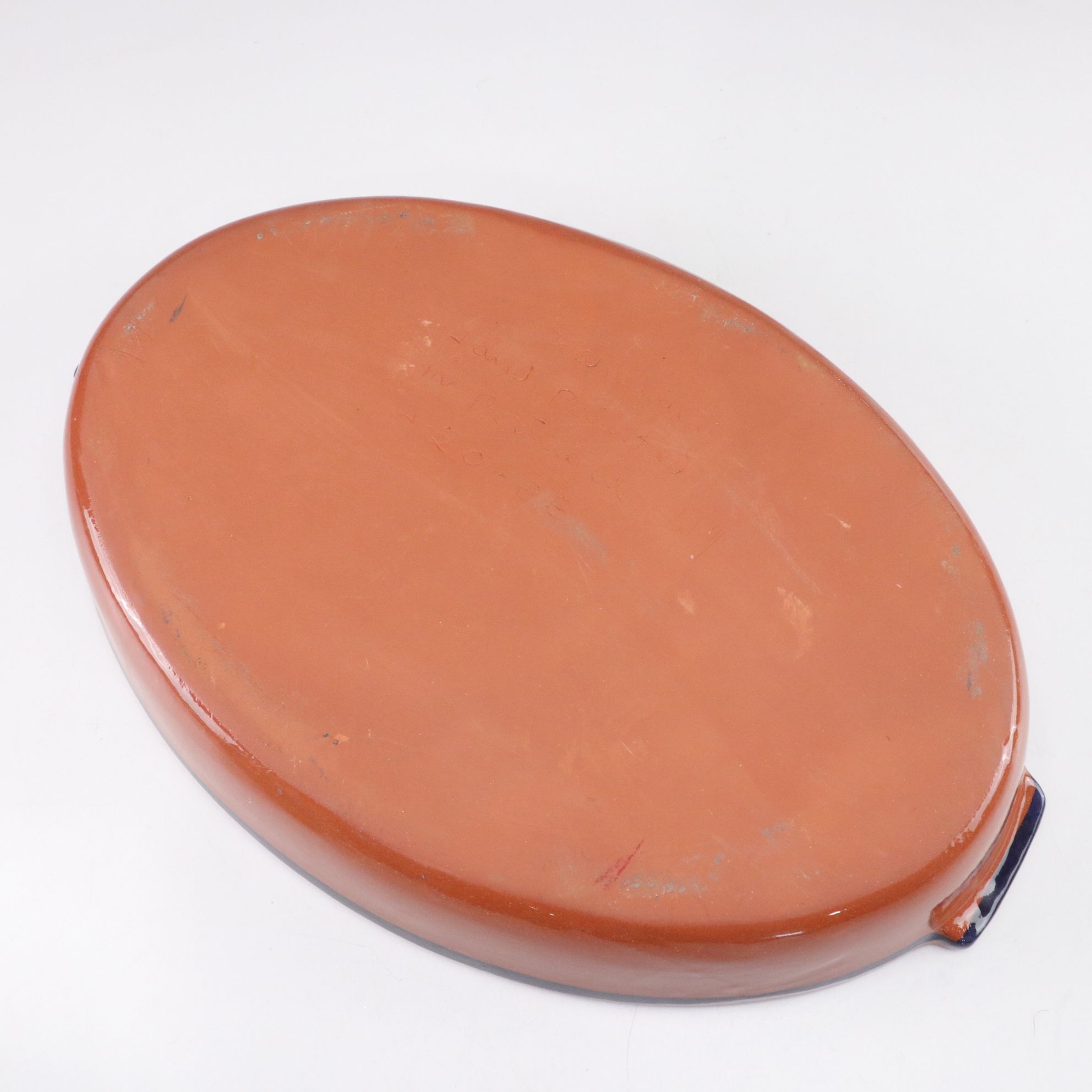 Hand Decorated European Ceramic Covered Casserole, Baking Dish, and Pitcher