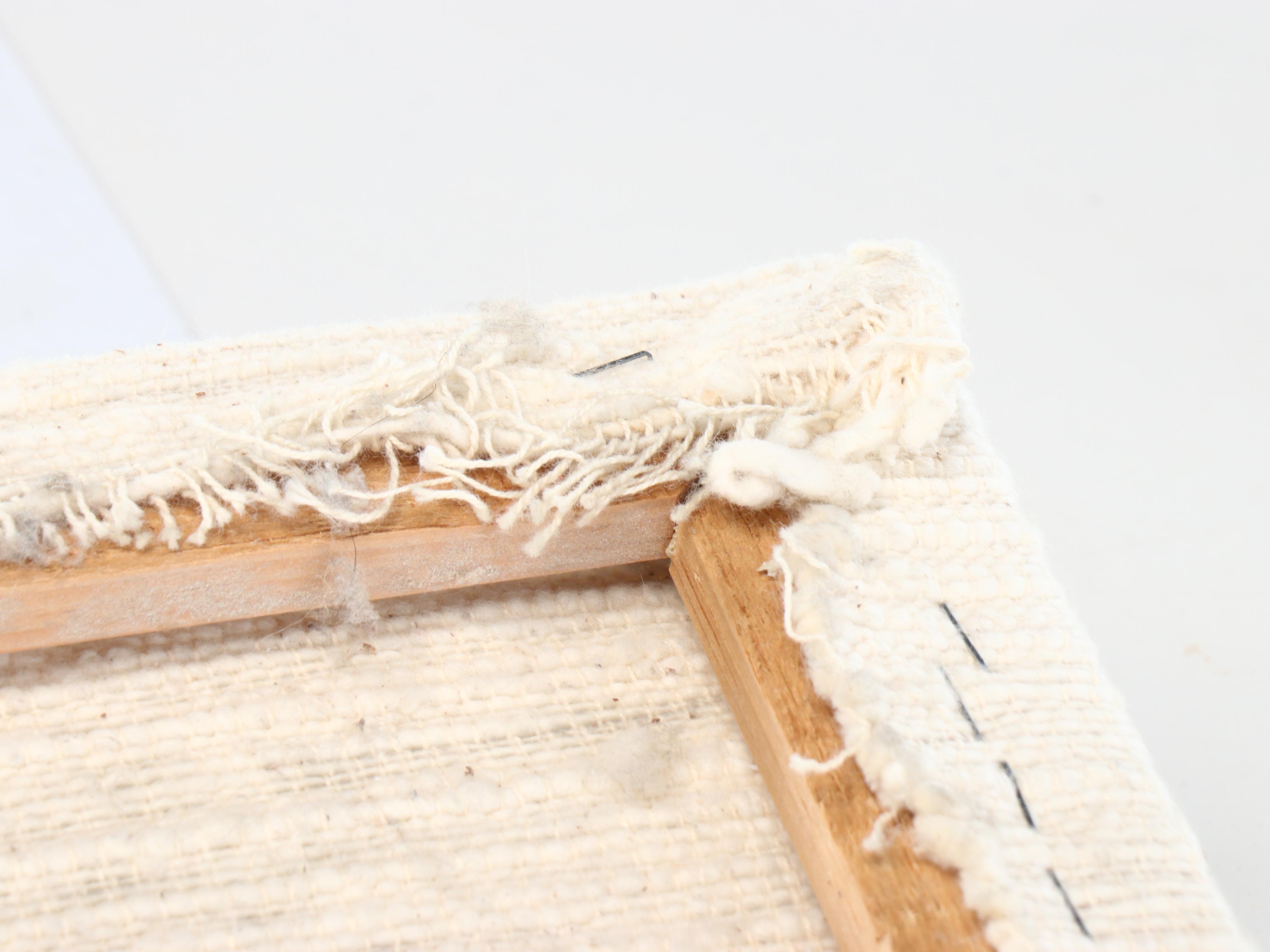 Handwoven and Hand-Spun Fiber Art with Chenille, Wool, Cotton & Fleece