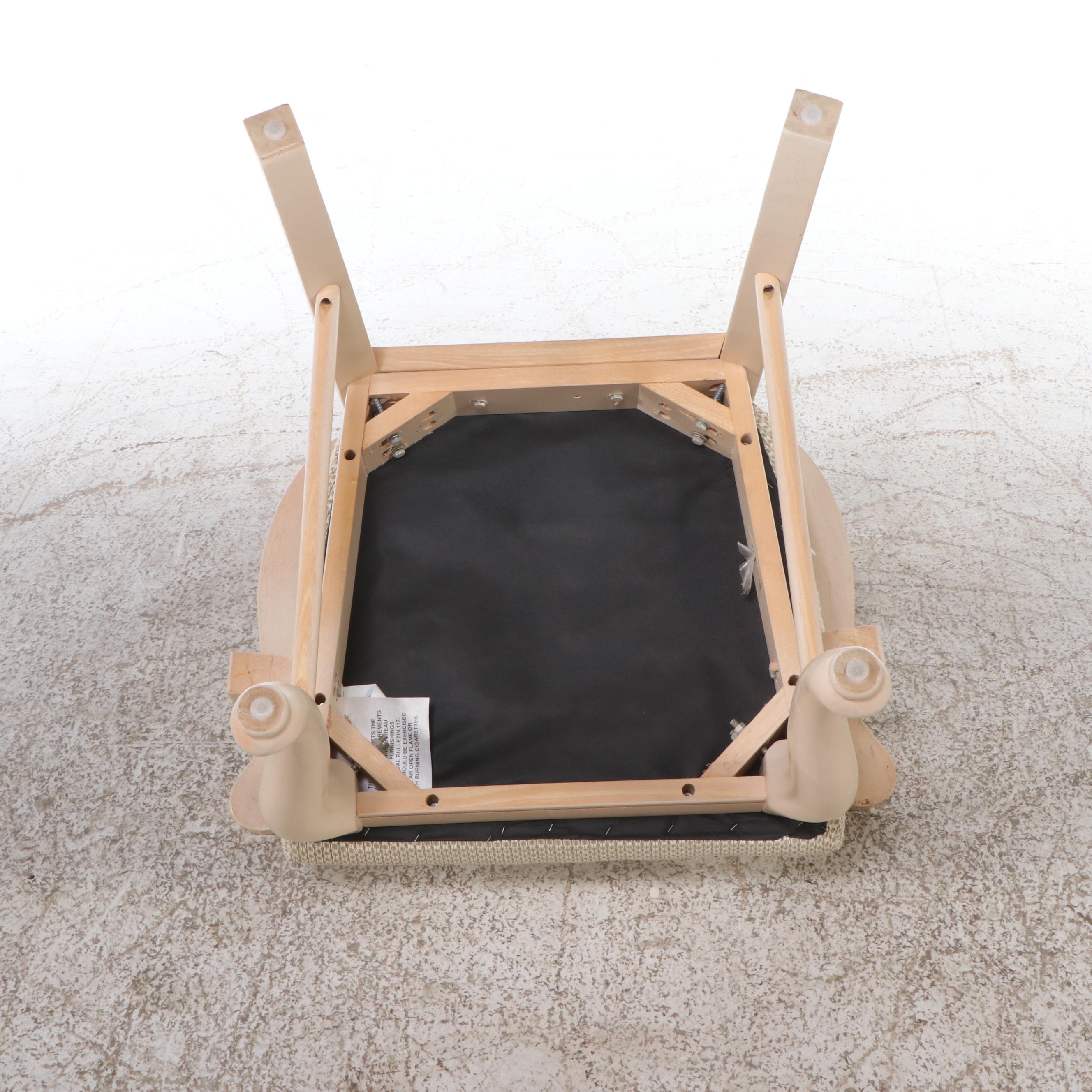 Queen Anne Style Painted Wood Nine-Piece Dining Set