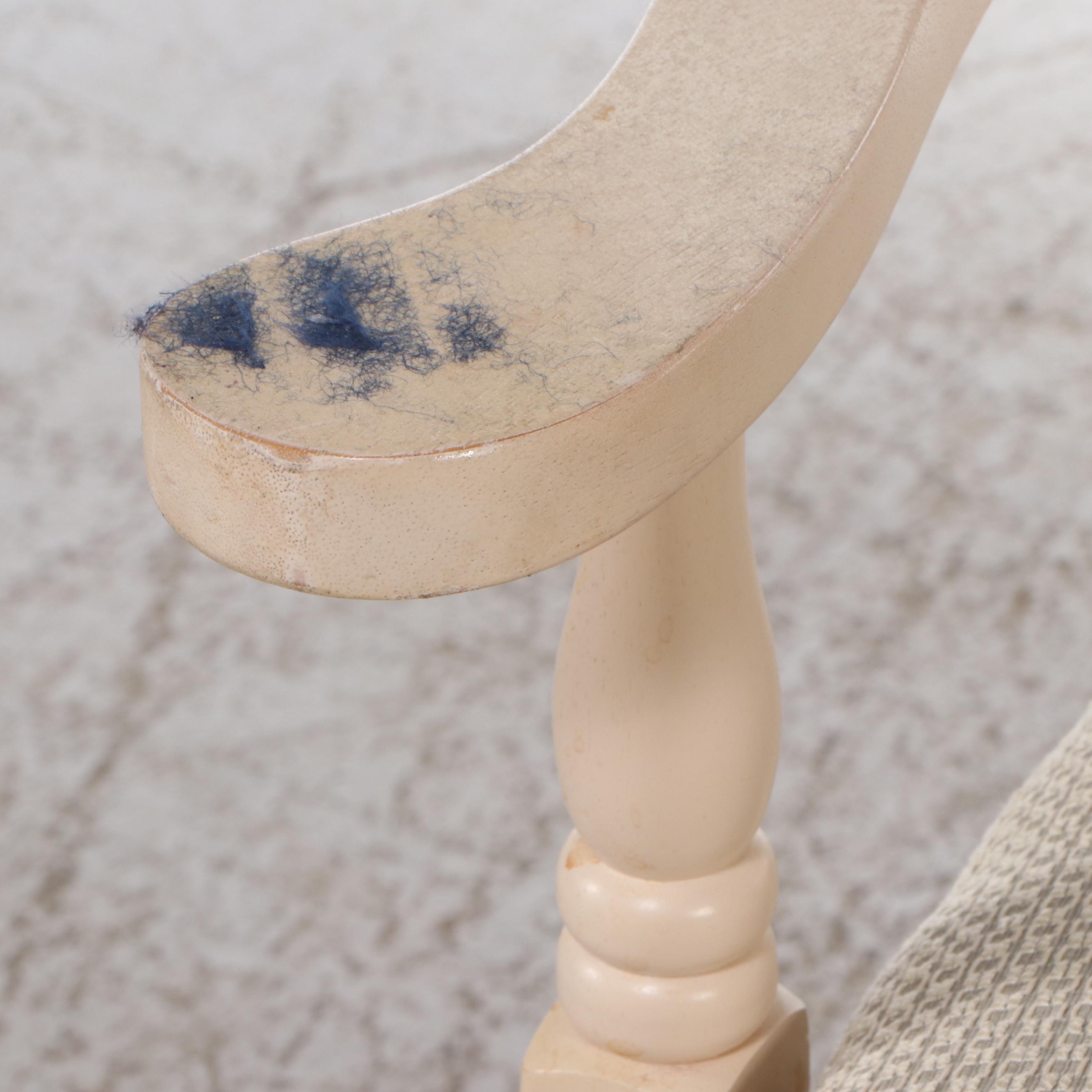 Queen Anne Style Painted Wood Nine-Piece Dining Set