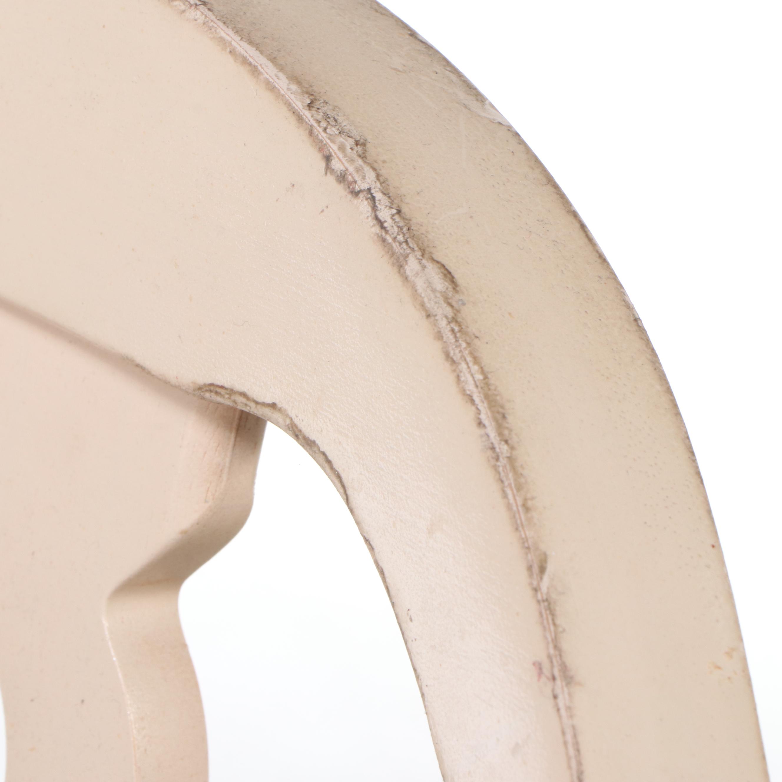 Queen Anne Style Painted Wood Nine-Piece Dining Set