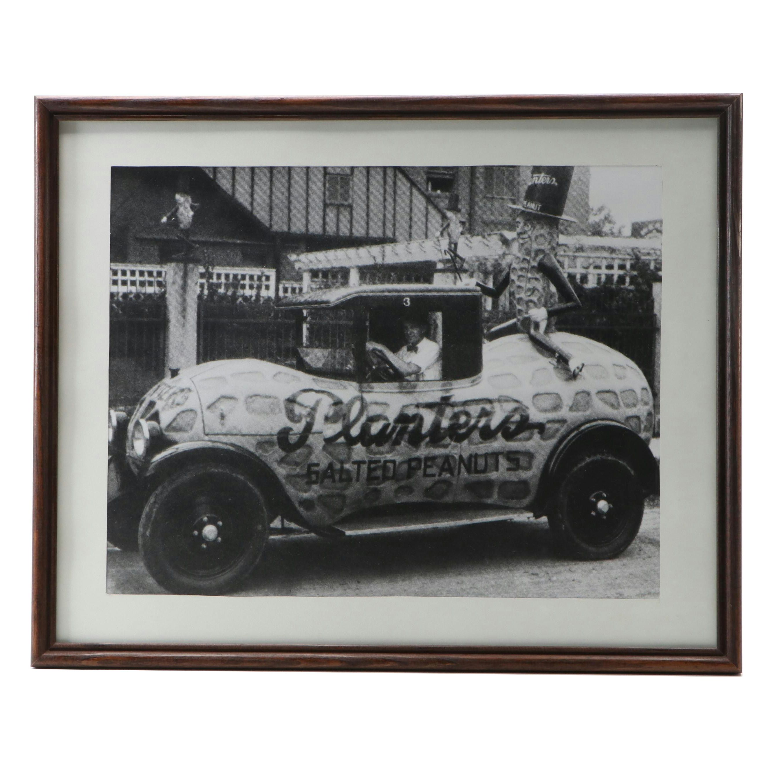 Planters Salted Peanuts Advertising Print