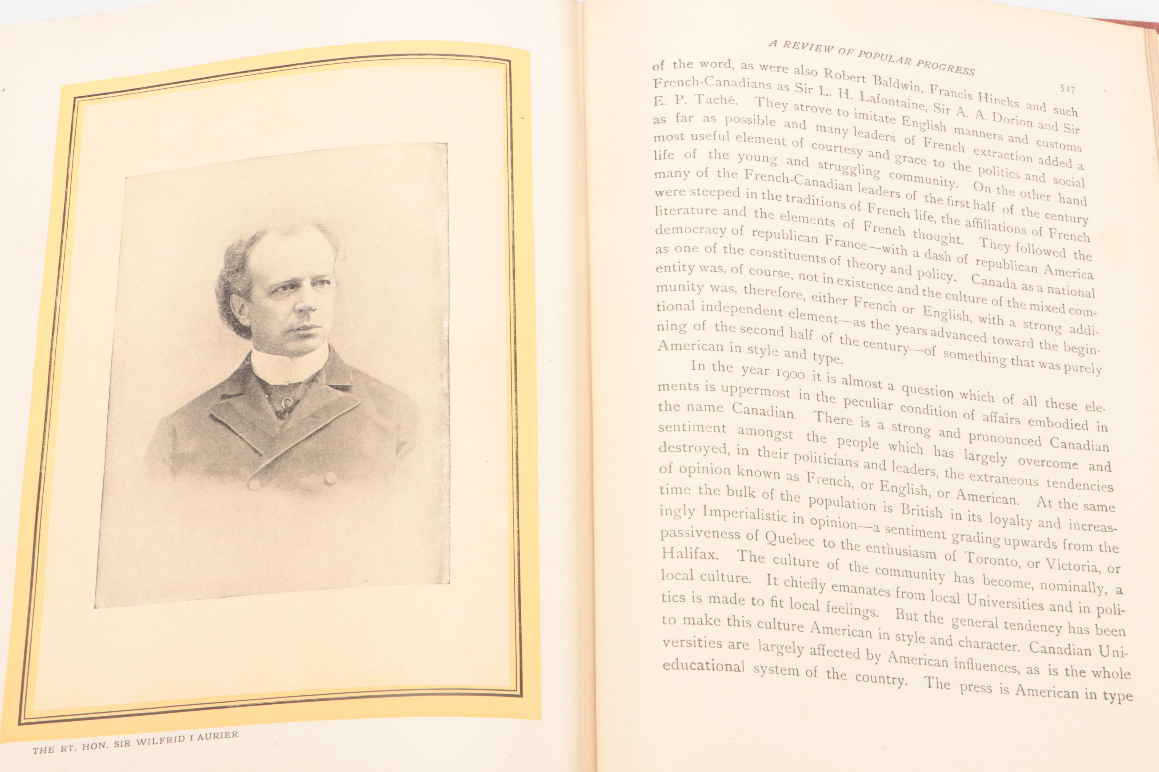 Illustrated "Giants of the Dominion" Edited by T. G. Marquis, 1905