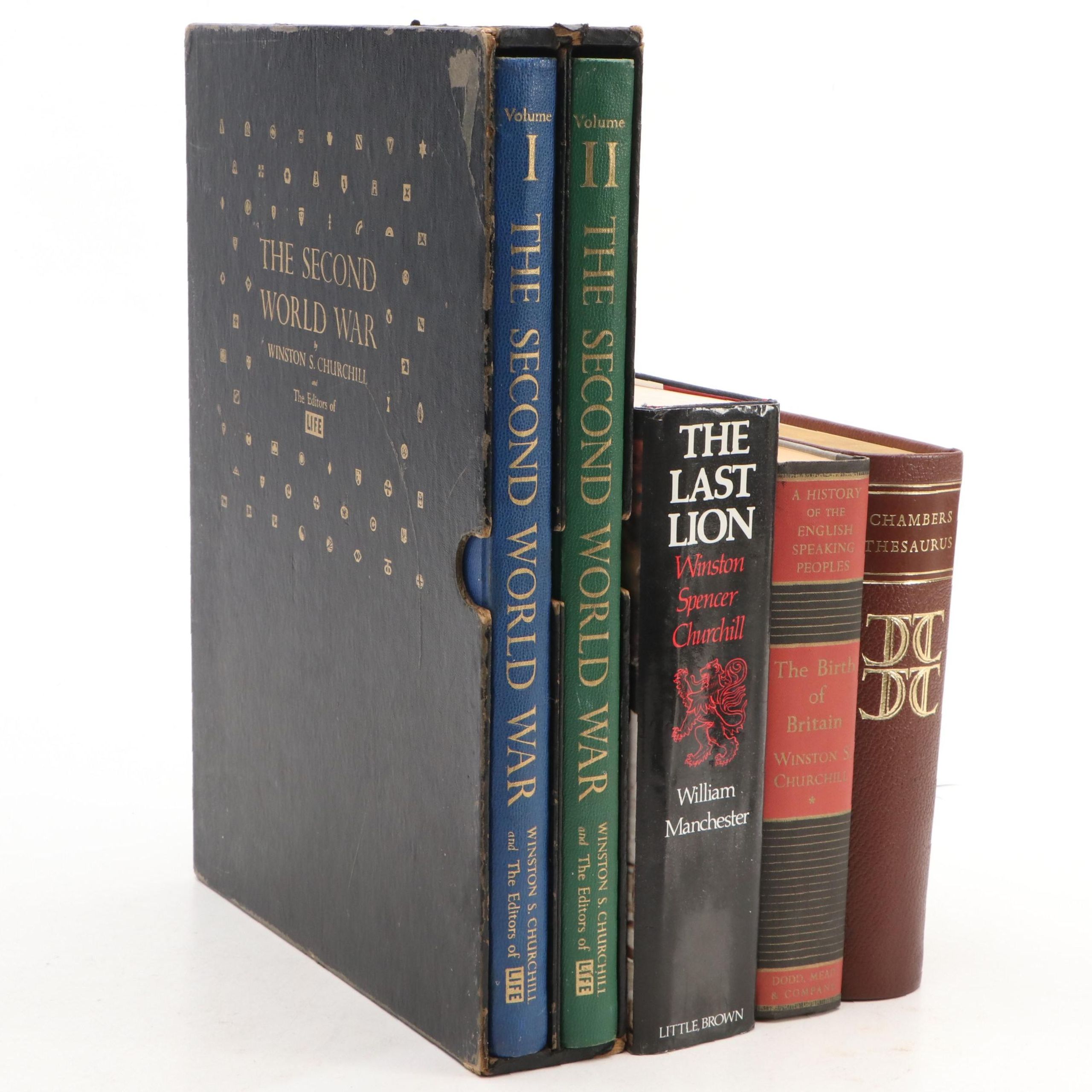 First Edition "The Last Lion: Winston Churchill" by William Manchester and More