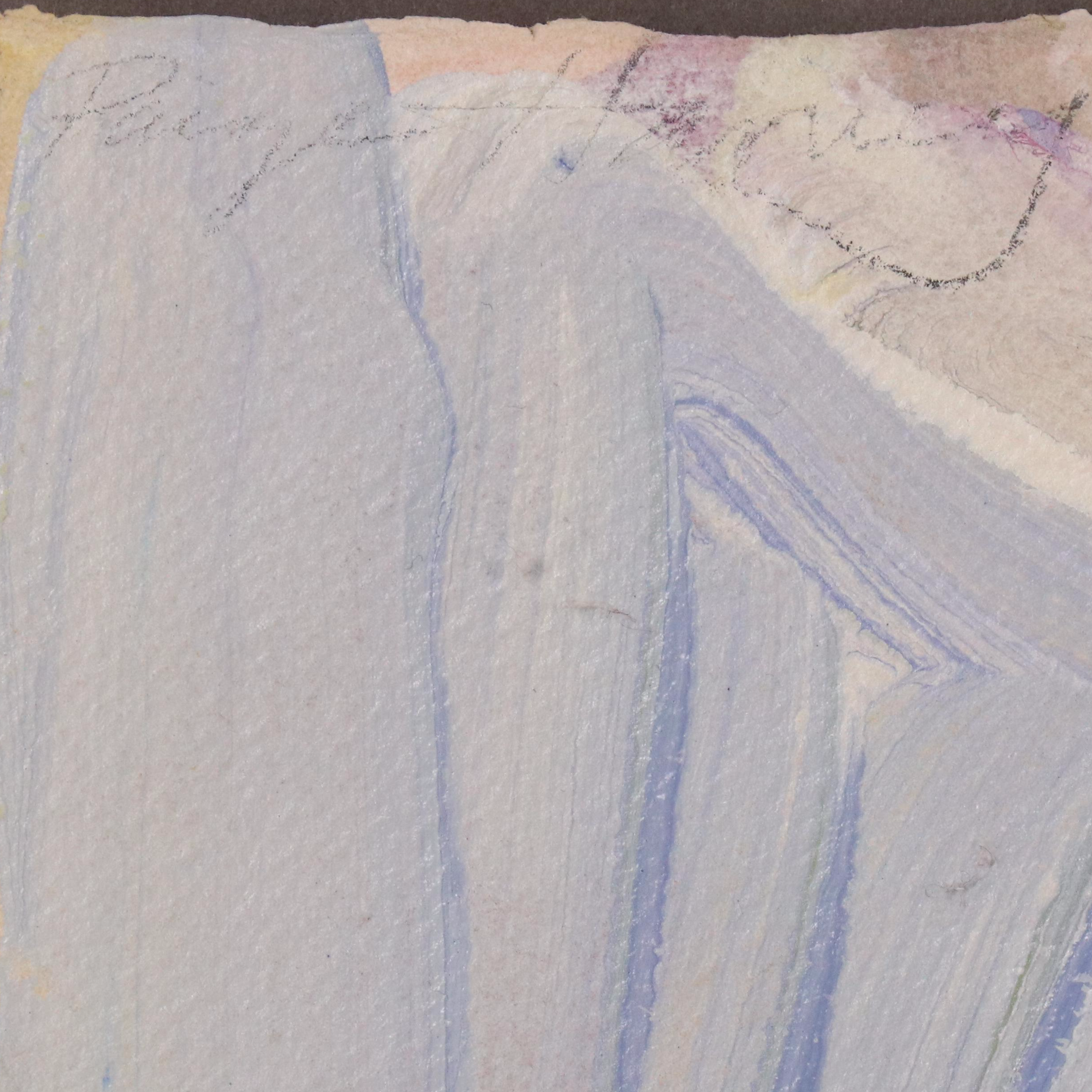 Paige Harvey Large-Scale Abstract Mixed Media Painting, 2010s