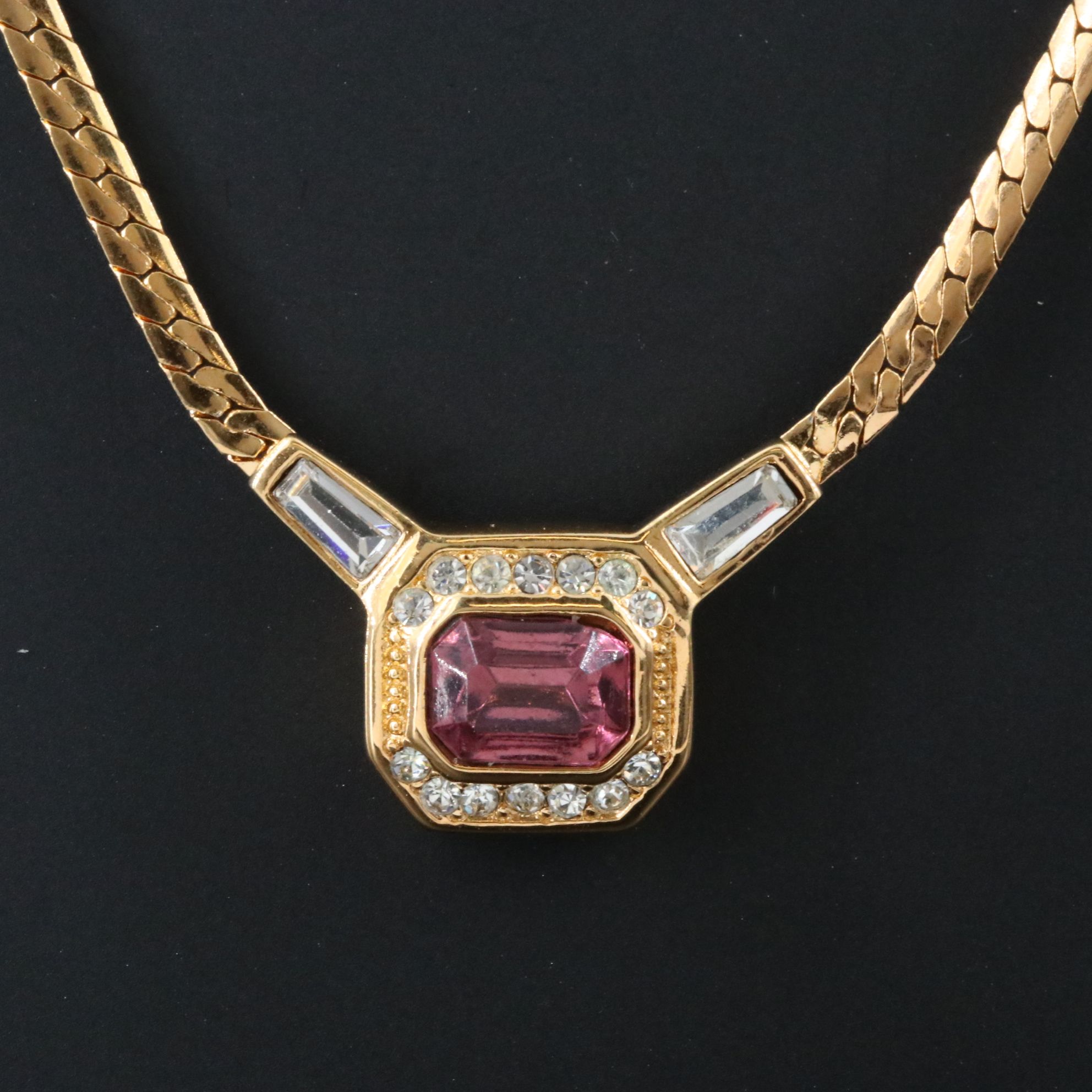 Christian Dior Crystal Necklace