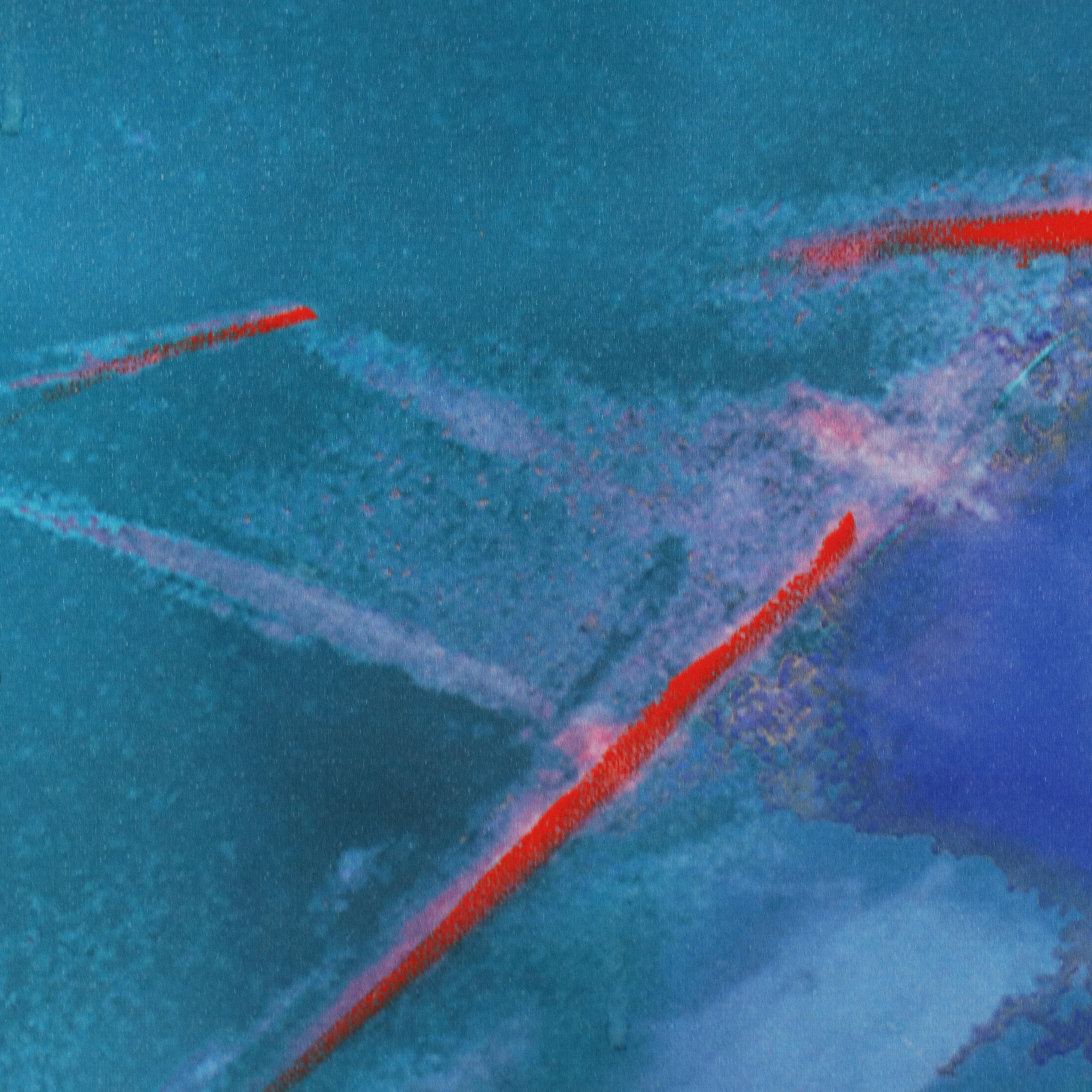 L. Christenson Large-Scale Abstract Embellished Giclée"Paradigm"