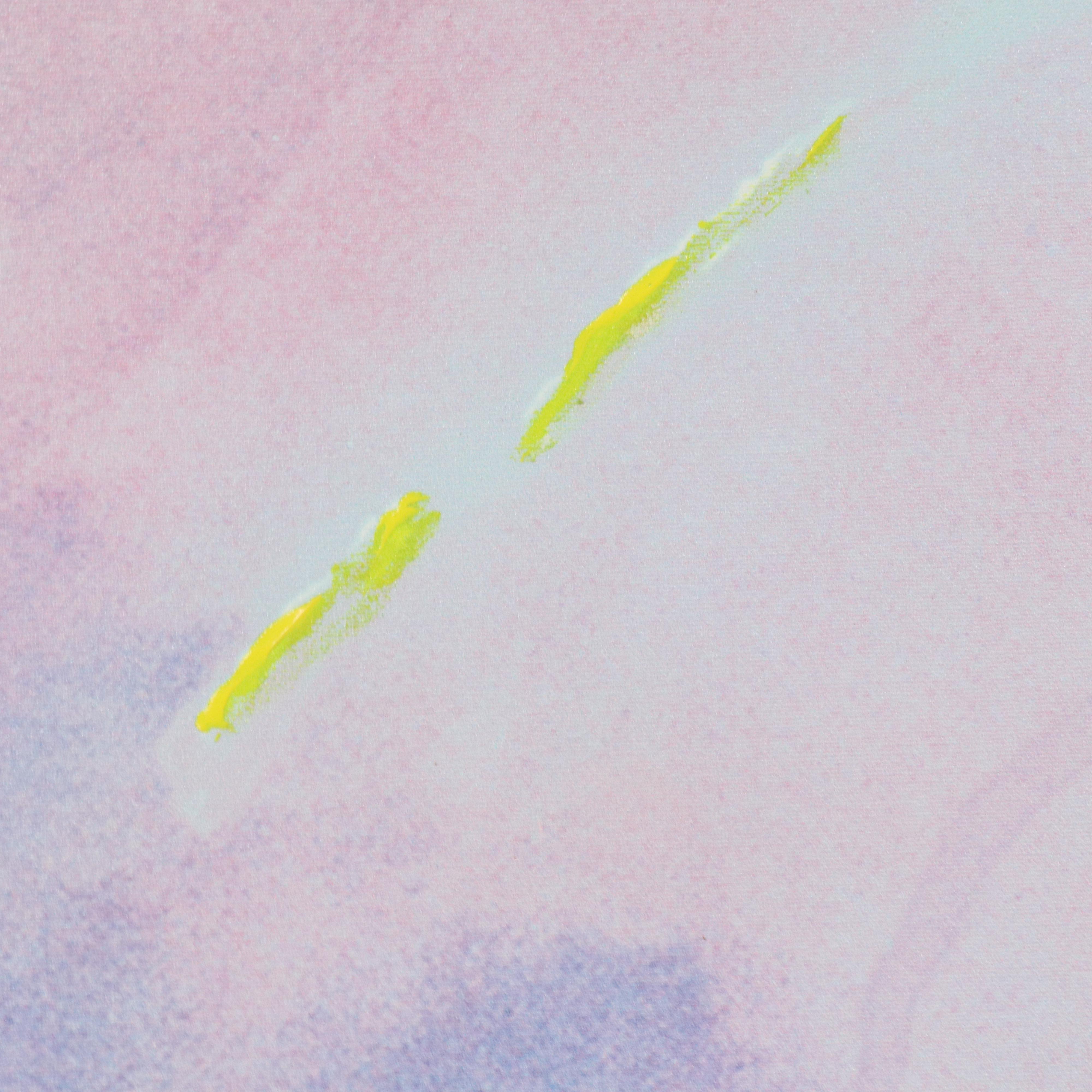 L. Christenson Large-Scale Abstract Embellished Giclée"Paradigm"