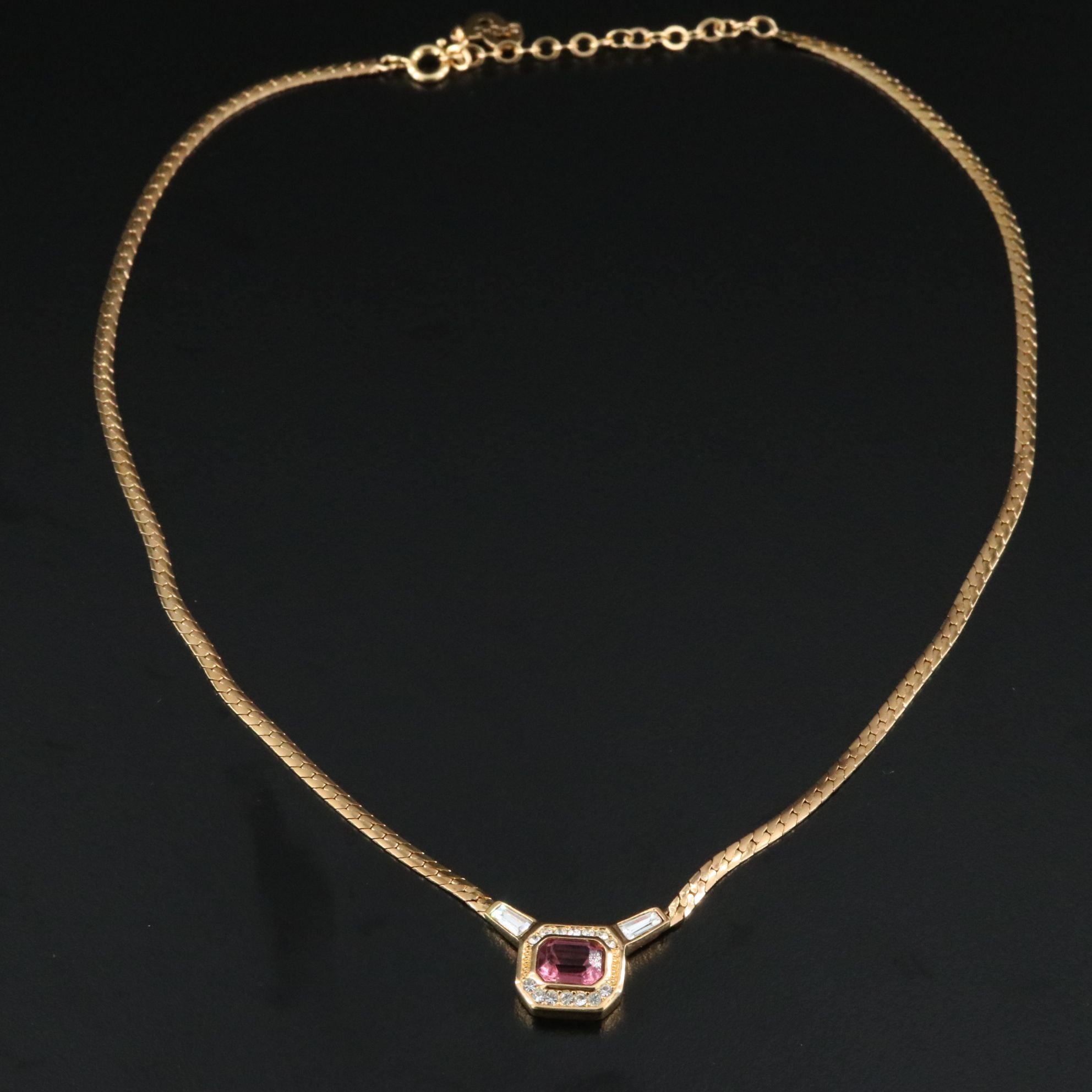 Christian Dior Crystal Necklace