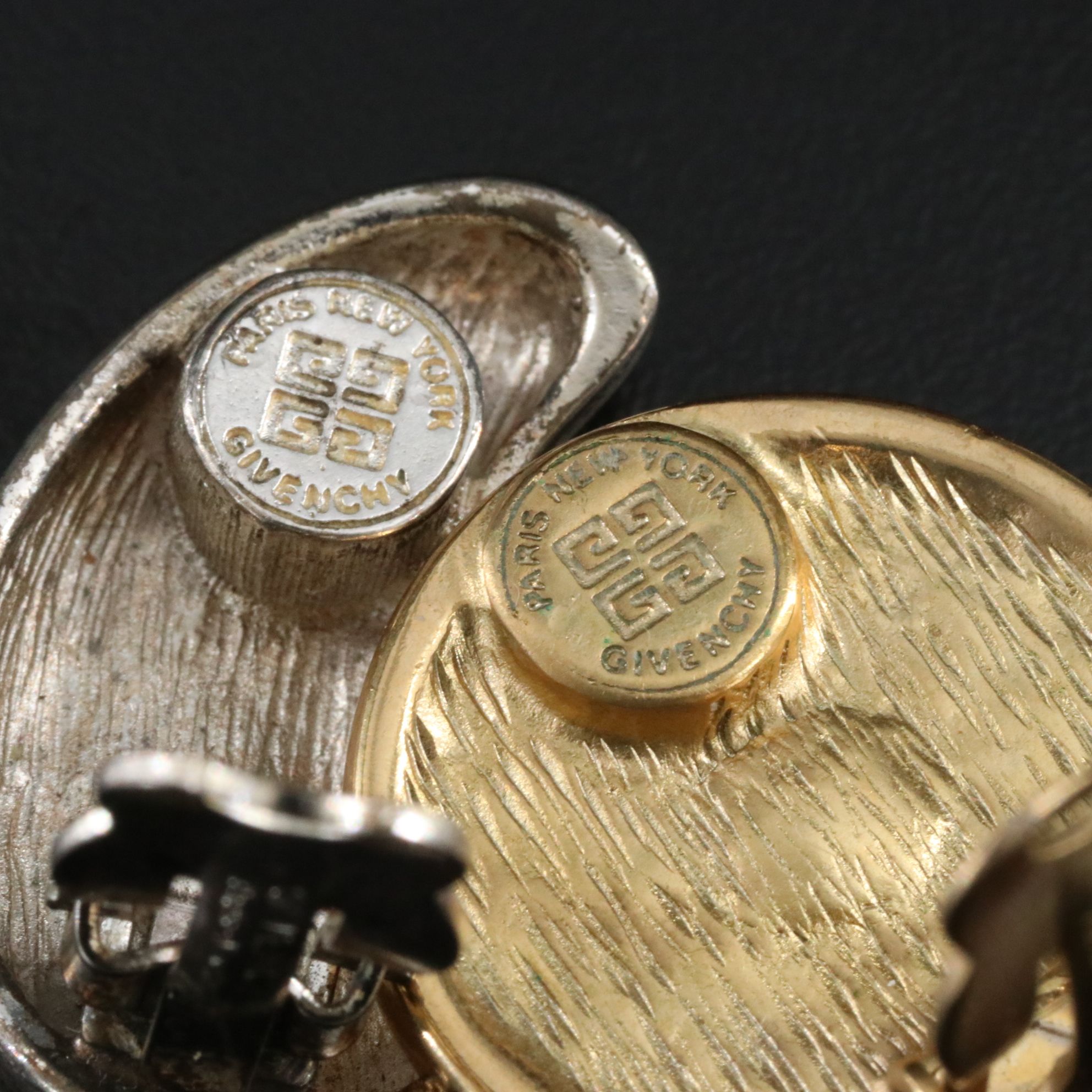 Givenchy Clip Earrings Including Faux Pearl