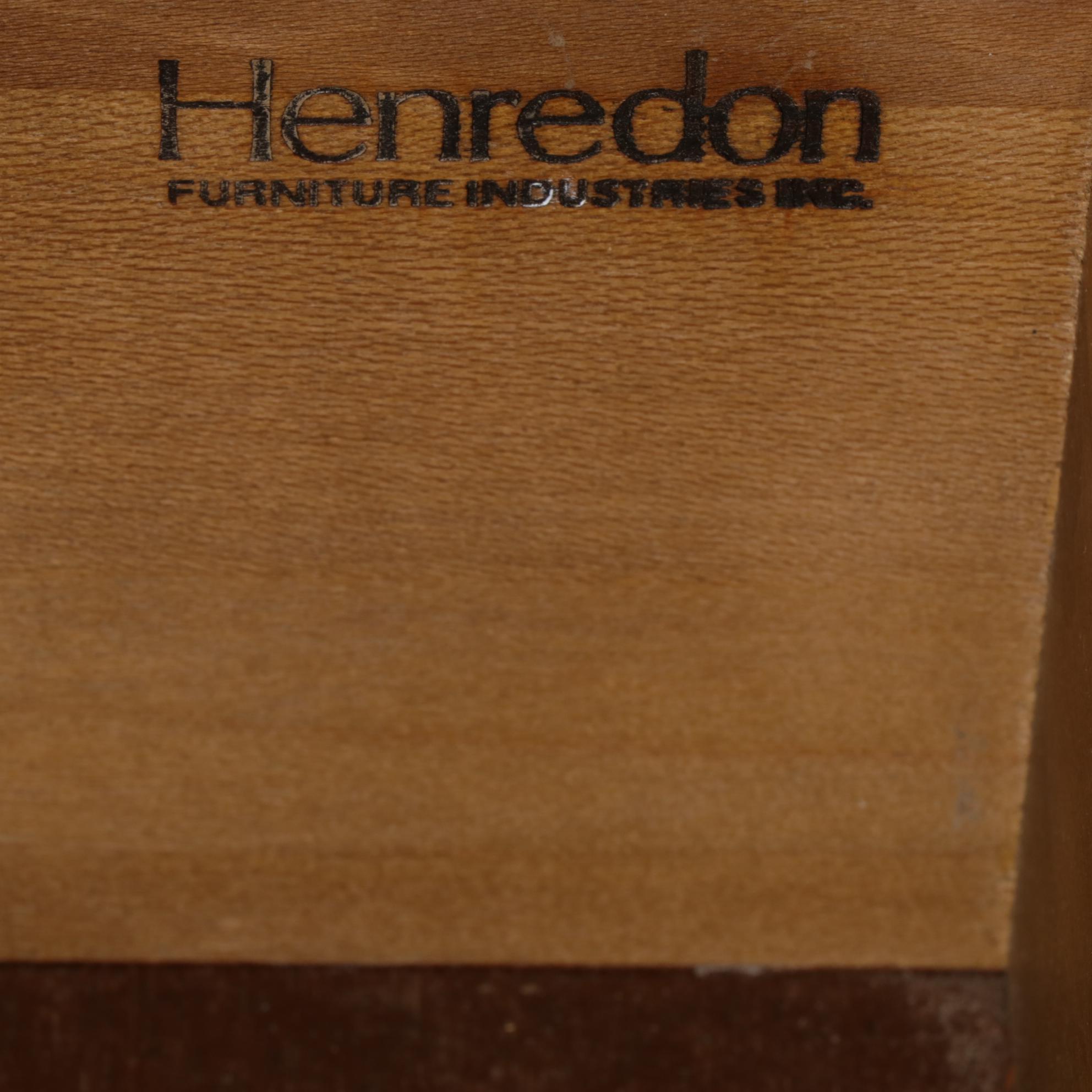 Henredon Arched Top Walnut Entertainment Armoire