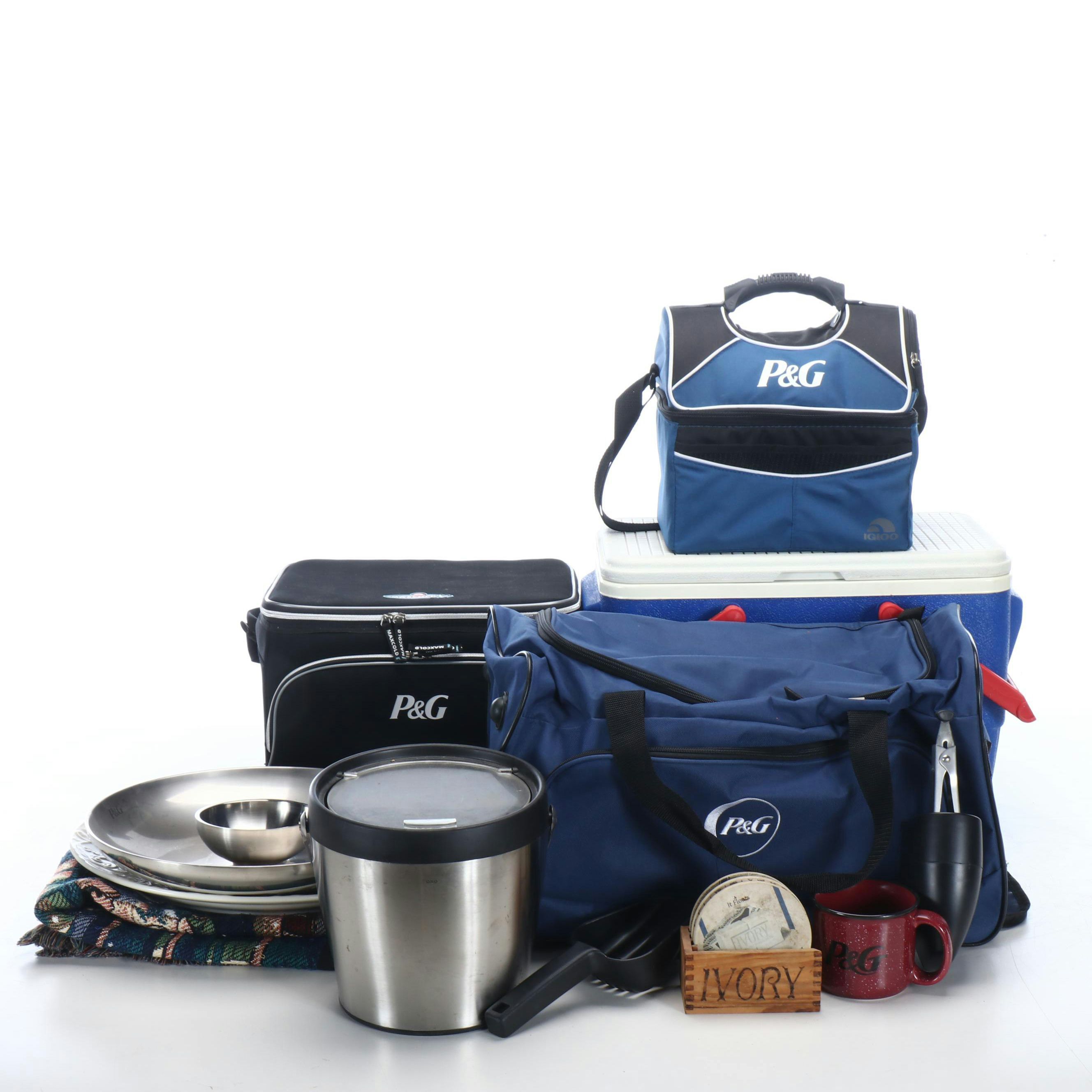 Proctor & Gamble Coolers, Throw Blanket, Duffel Bag and More