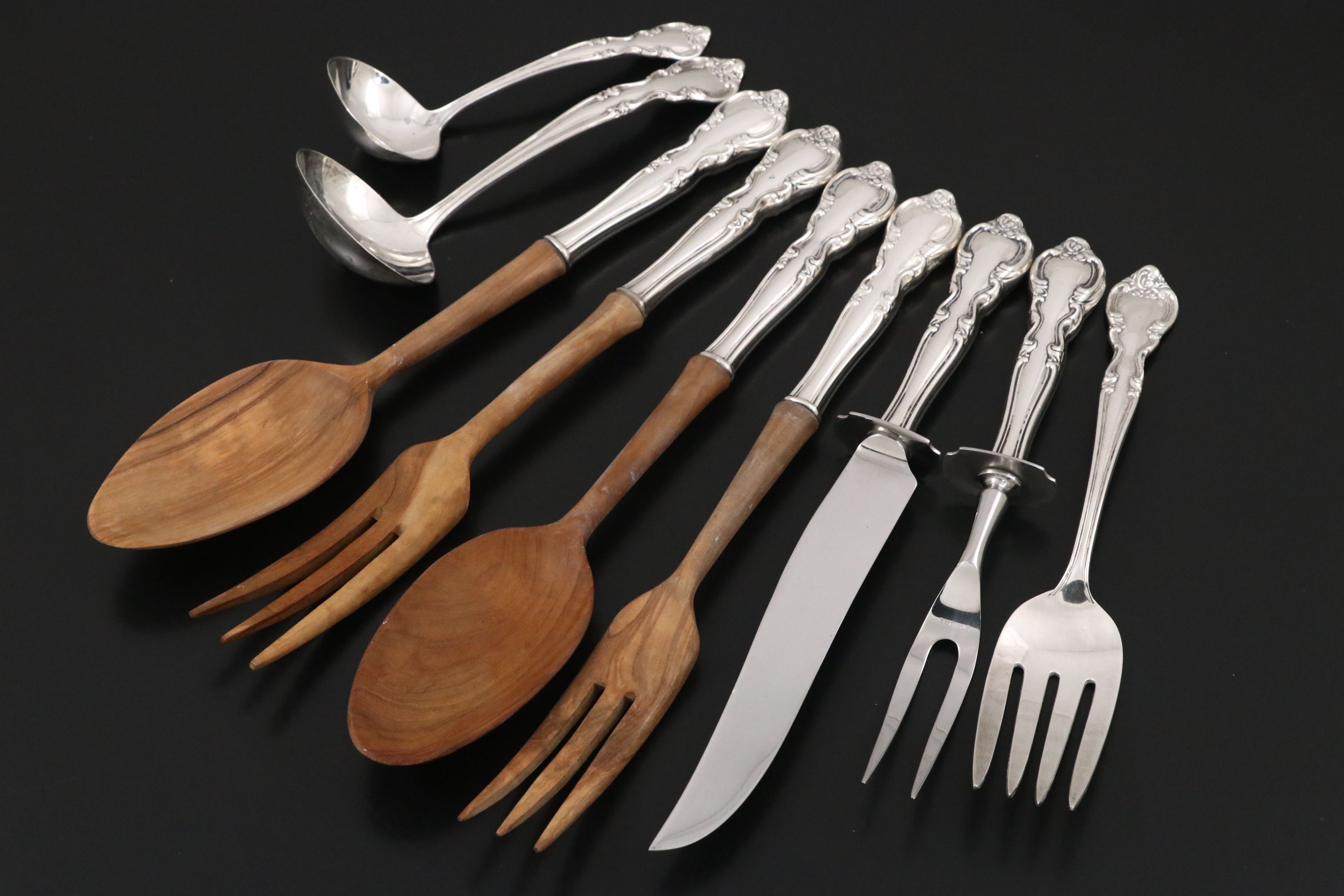 Easterling "American Classic" Sterling Silver Flatware, Mid-20th Century