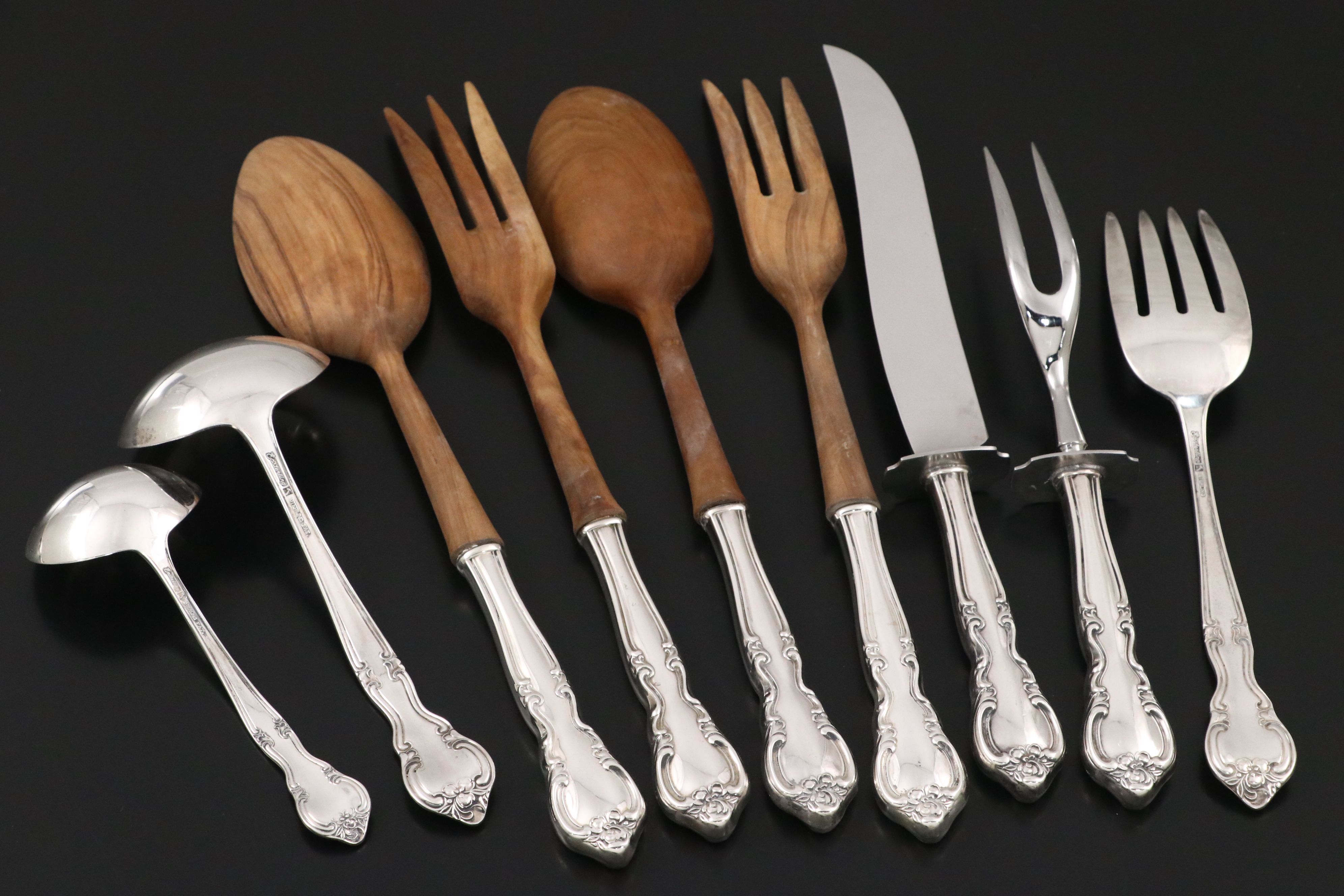 Easterling "American Classic" Sterling Silver Flatware, Mid-20th Century