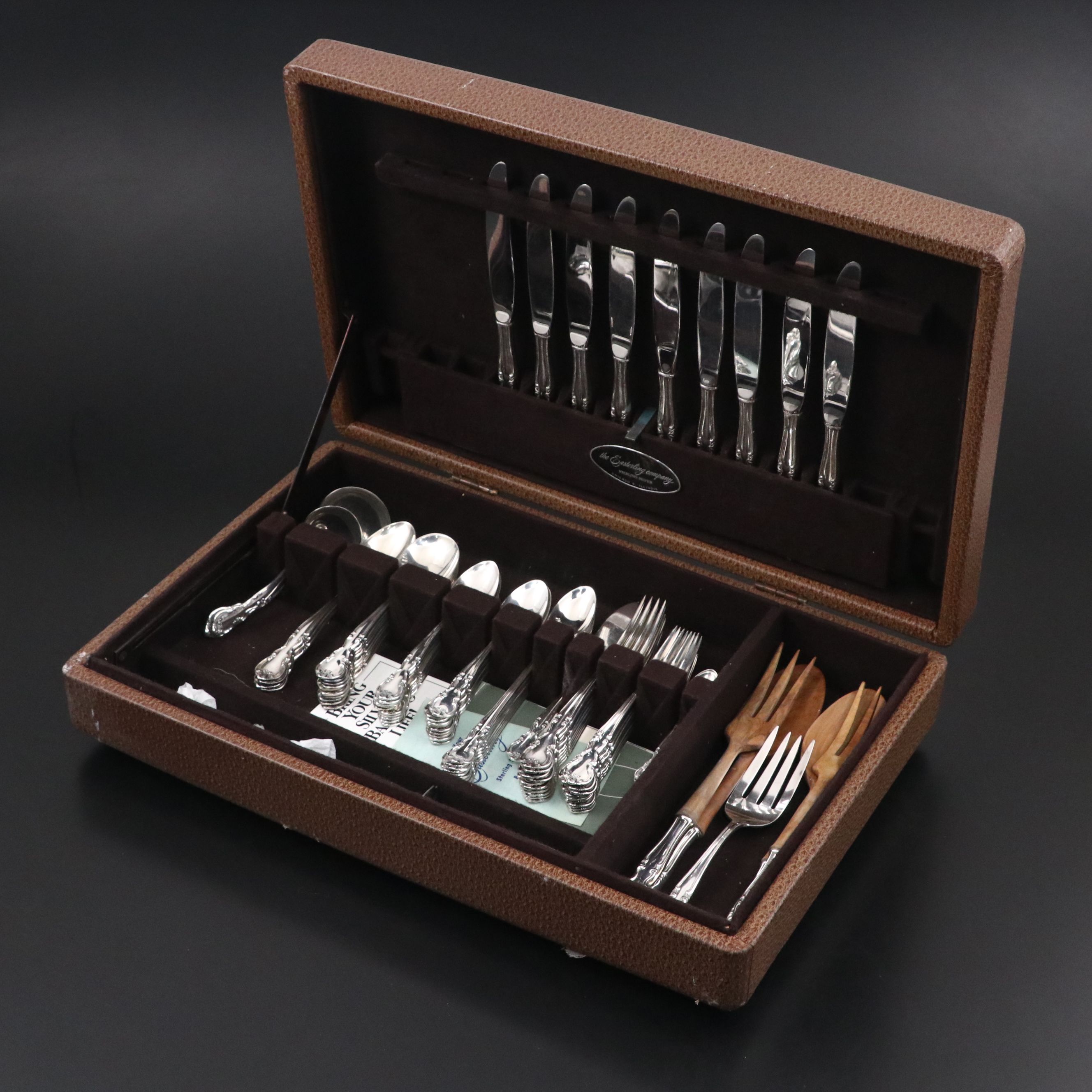 Easterling "American Classic" Sterling Silver Flatware, Mid-20th Century