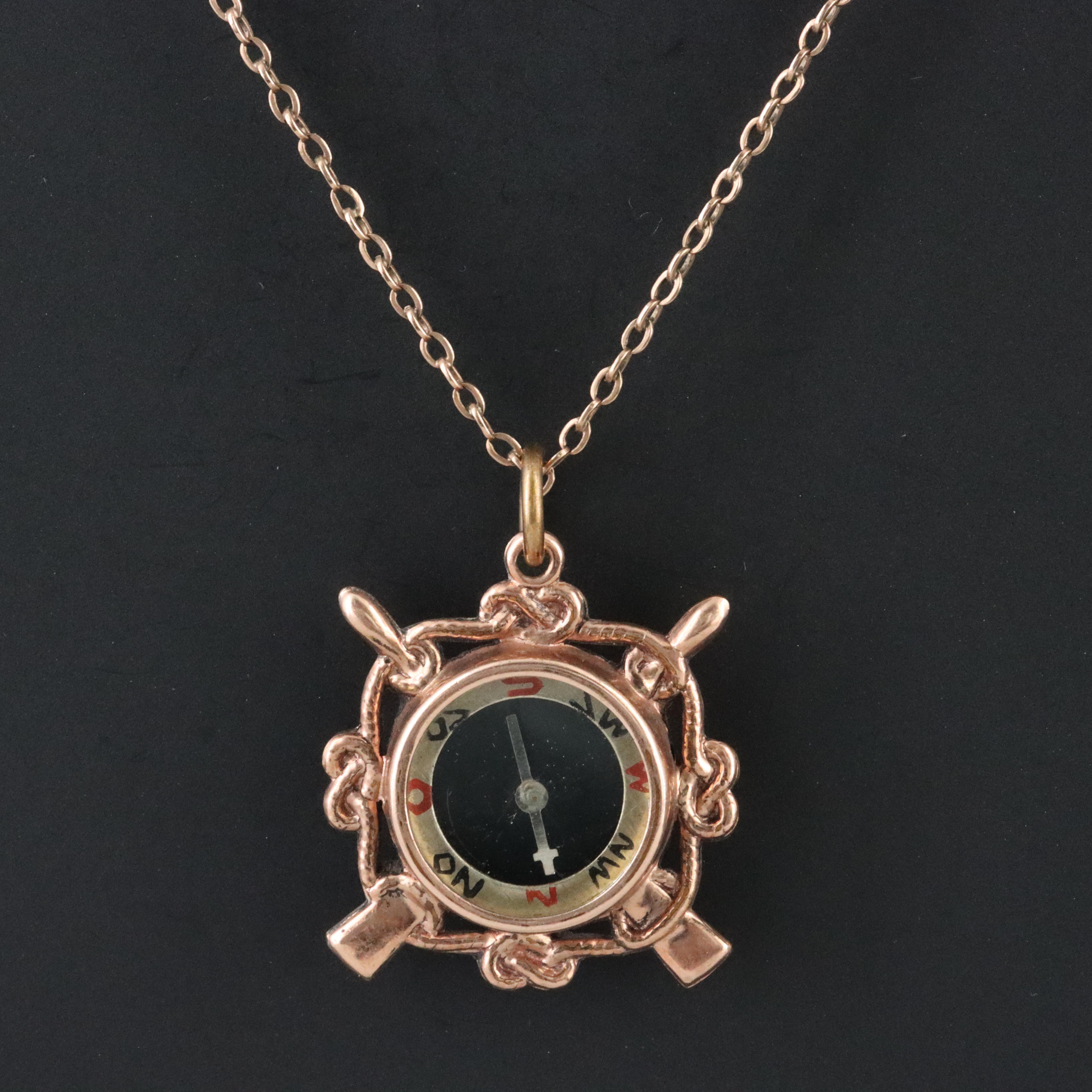 Compass Pendant Necklace