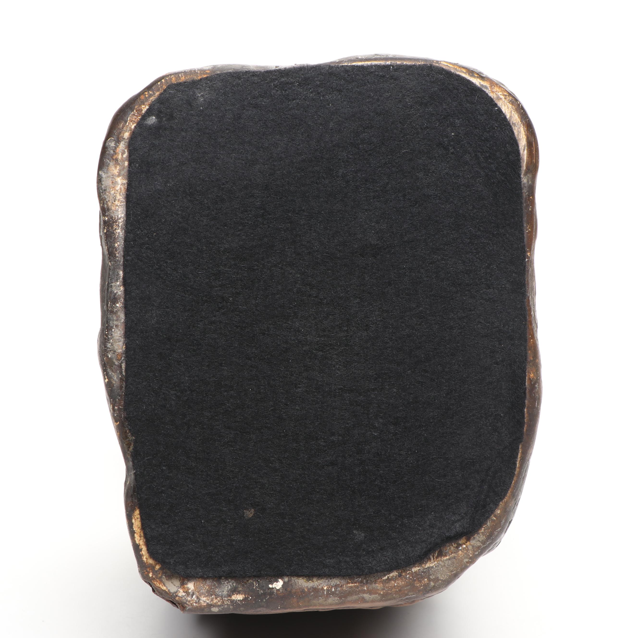 Bronze Finish "The Thinker" Resin Sculpture After Auguste Rodin