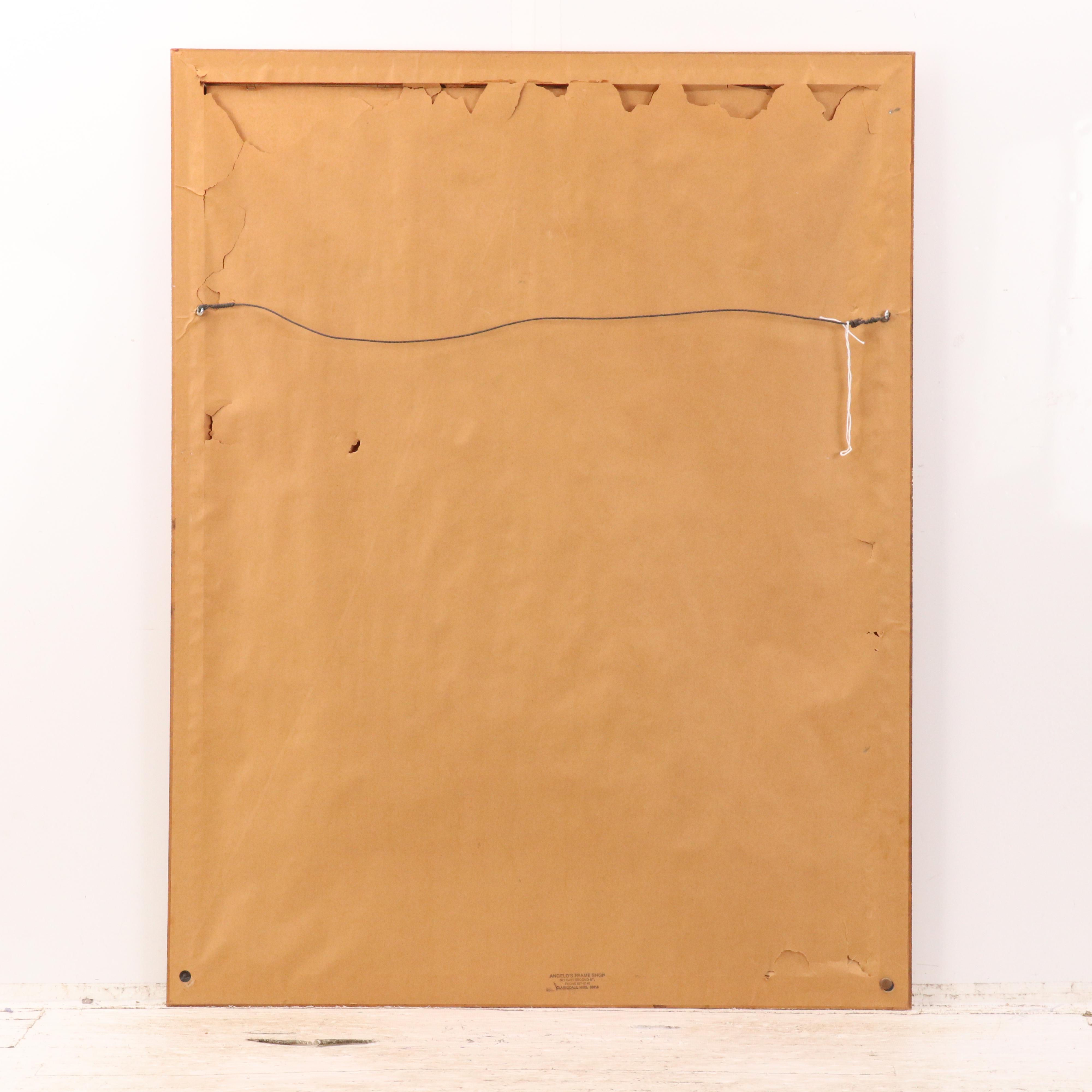 Watercolor Painting After Alphonse de Neuville Depicting Franco-Prussian Battle