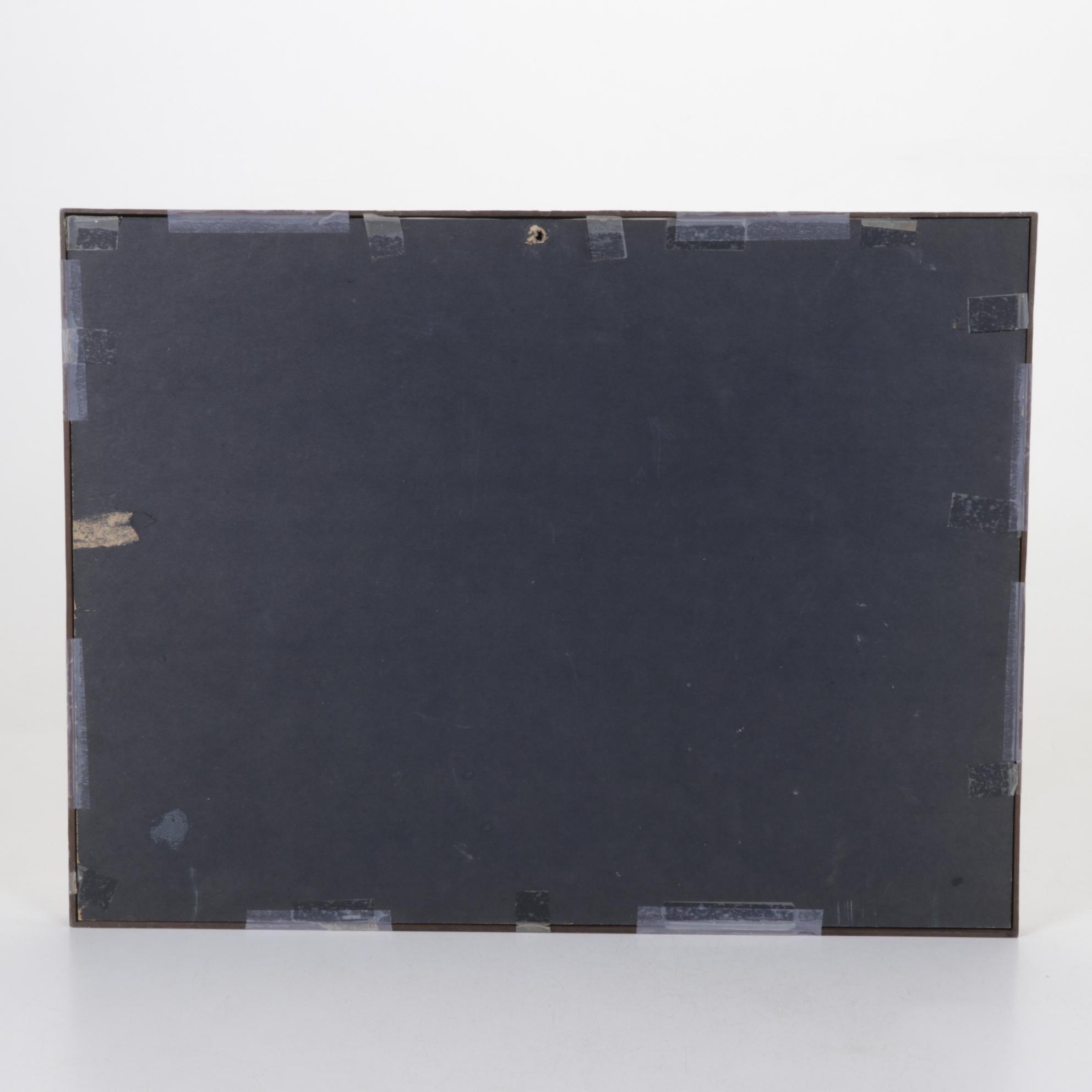 NASA Commemorative Wall Plaque Features Space Mission Patches, 1961-1972