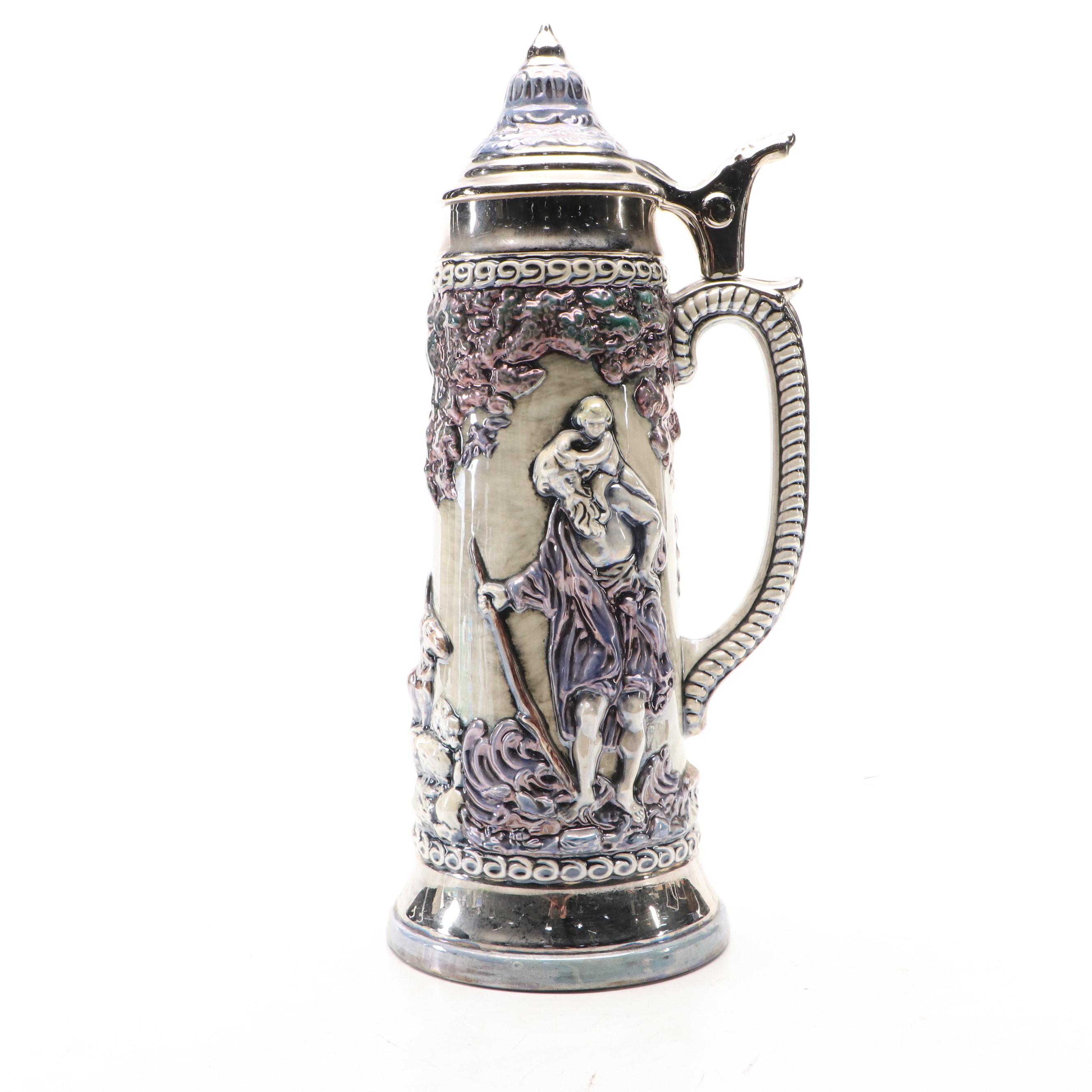 Lusterware and Other Ceramic Beer Steins