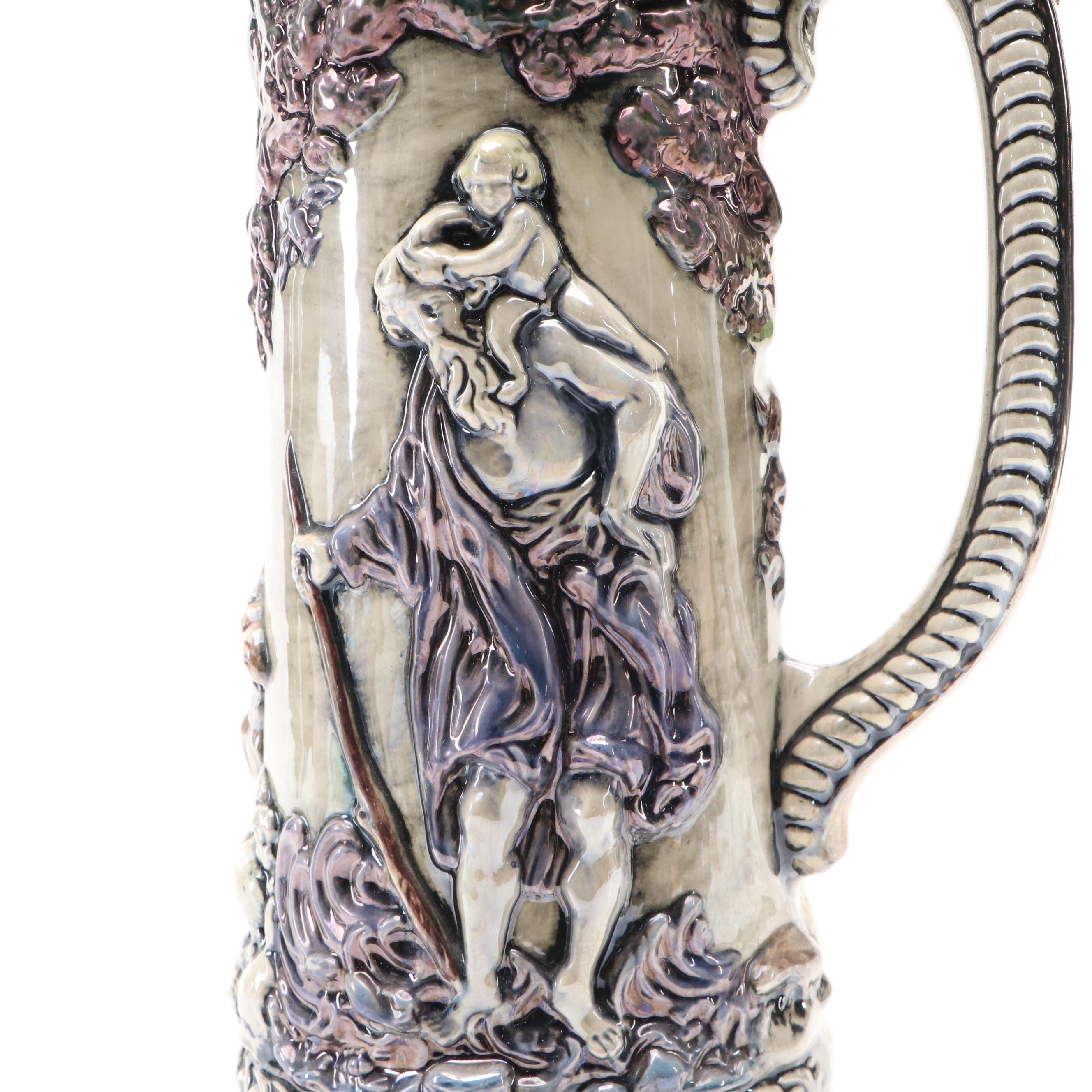 Lusterware and Other Ceramic Beer Steins