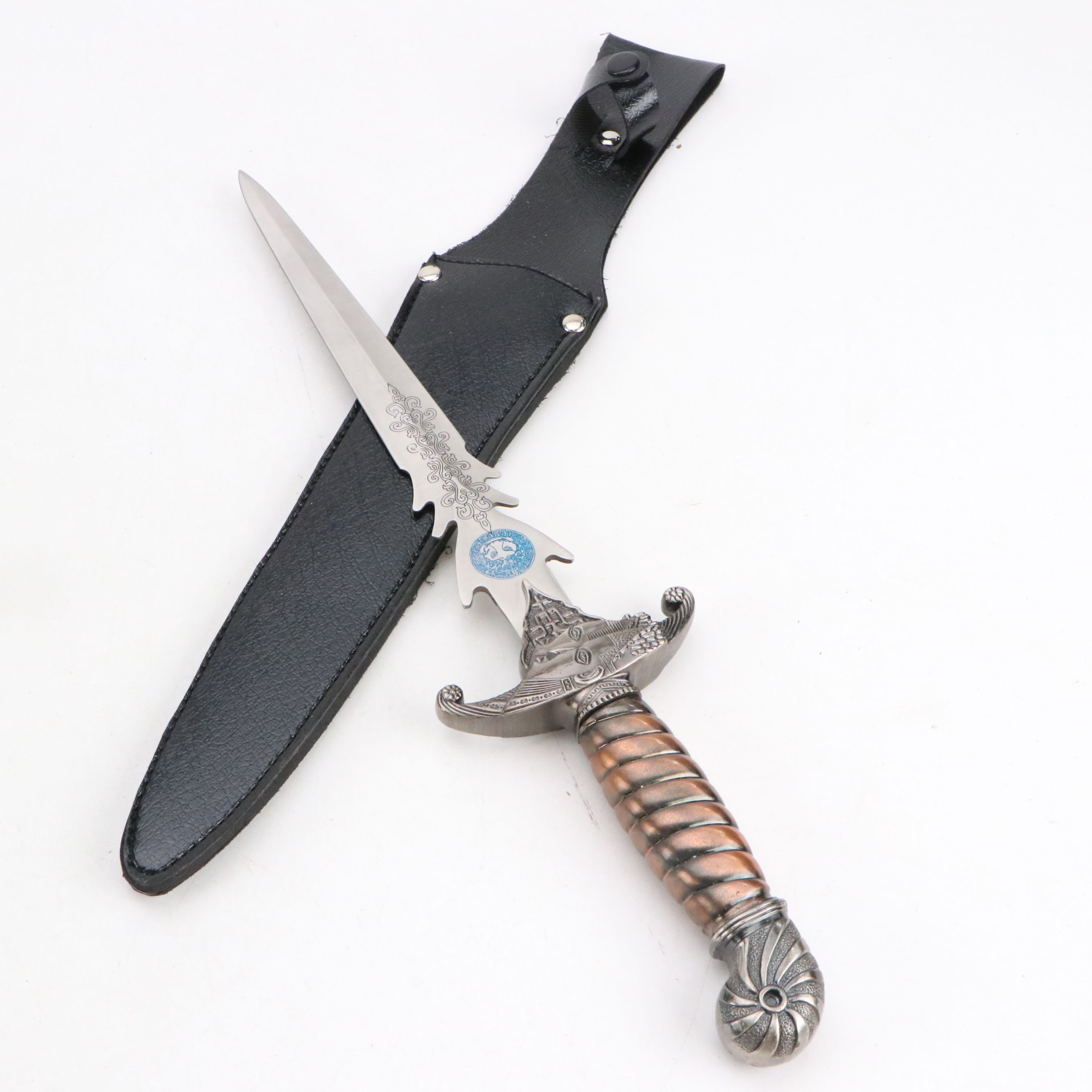 Ornate Fantasy and Asian Inspired Stainless Steel Daggers and Knives