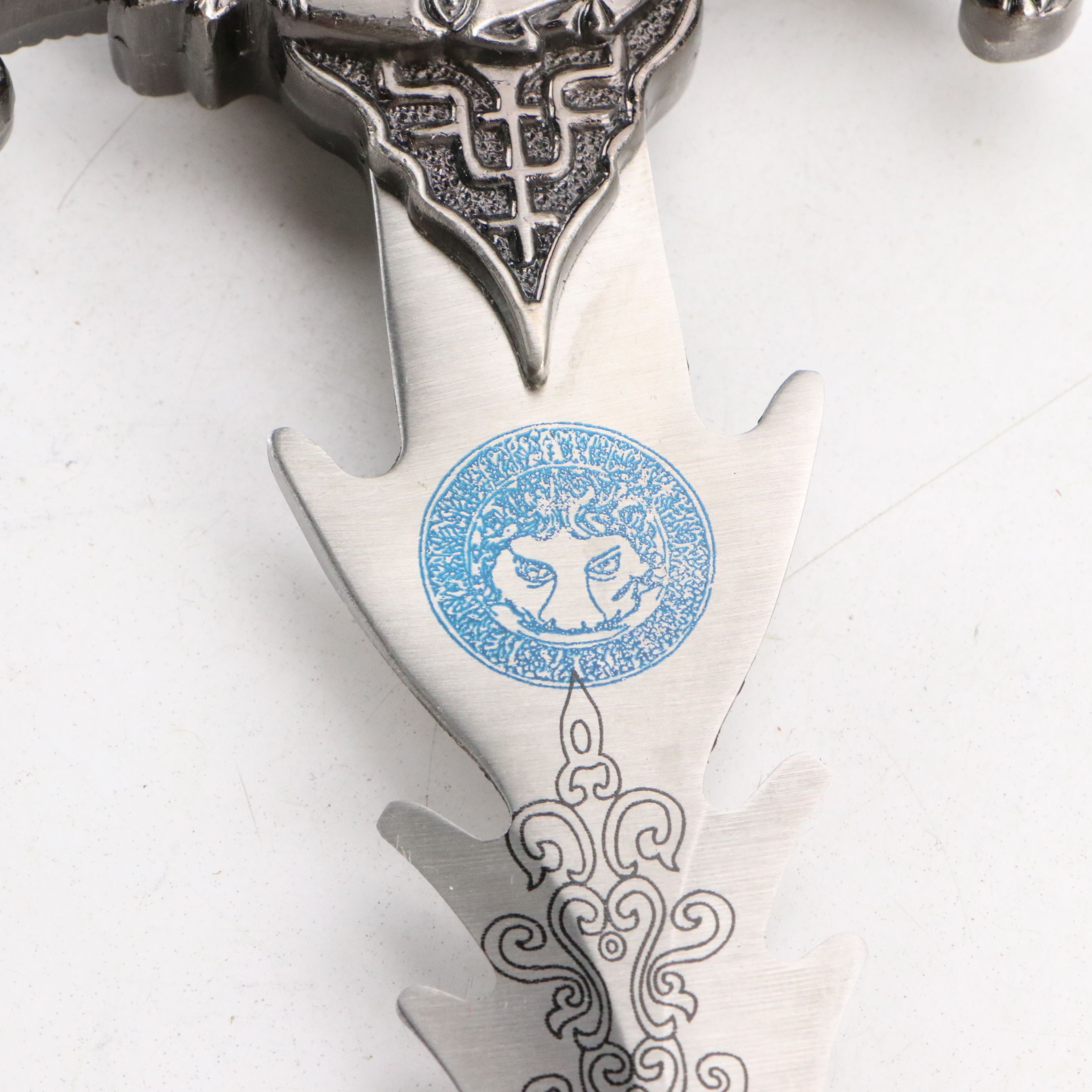 Ornate Fantasy and Asian Inspired Stainless Steel Daggers and Knives