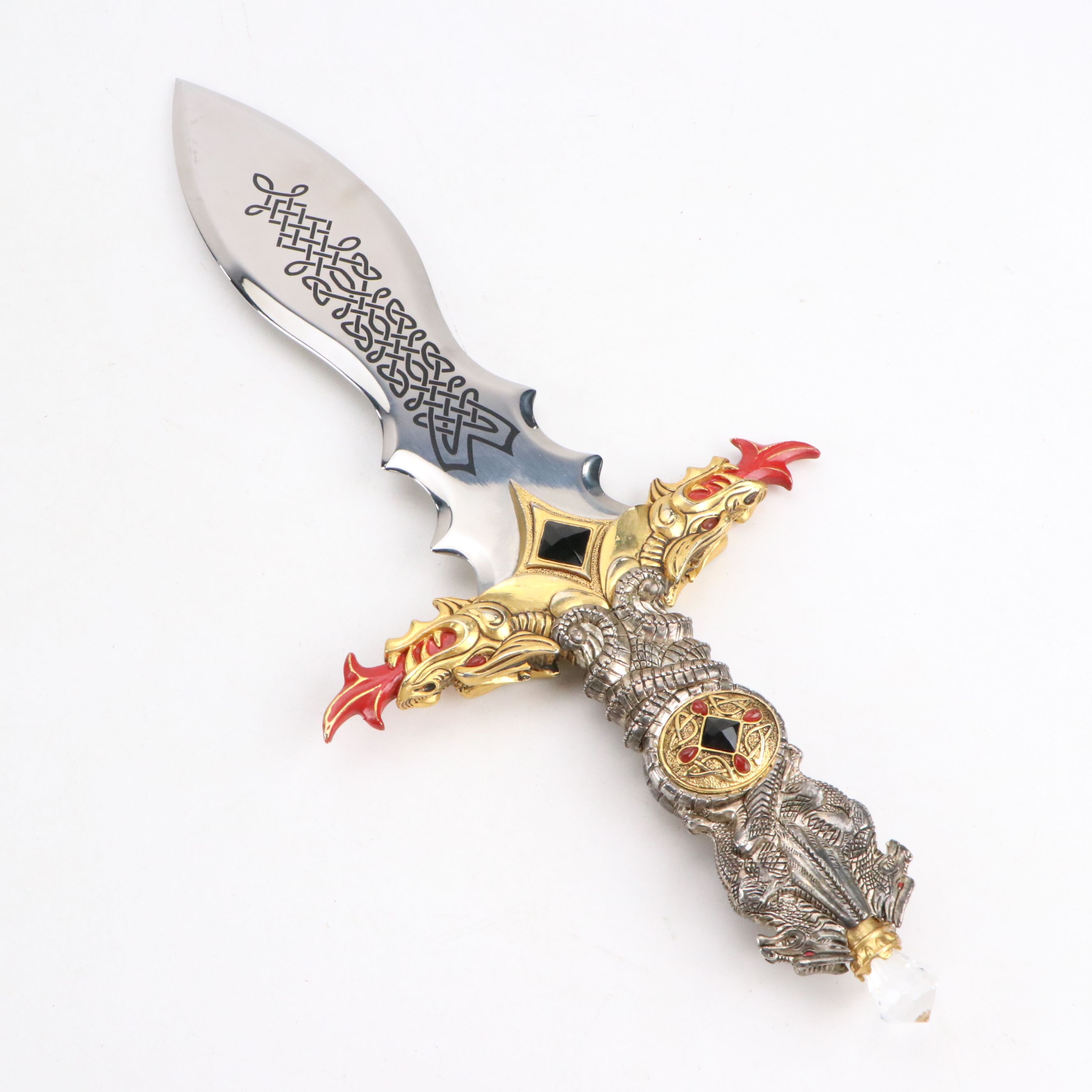 Ornate Fantasy and Asian Inspired Stainless Steel Daggers and Knives