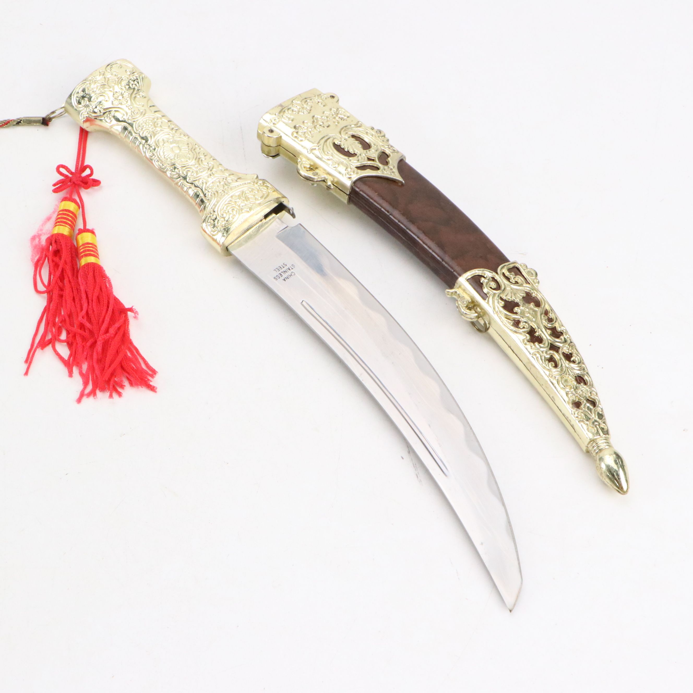 Ornate Fantasy and Asian Inspired Stainless Steel Daggers and Knives