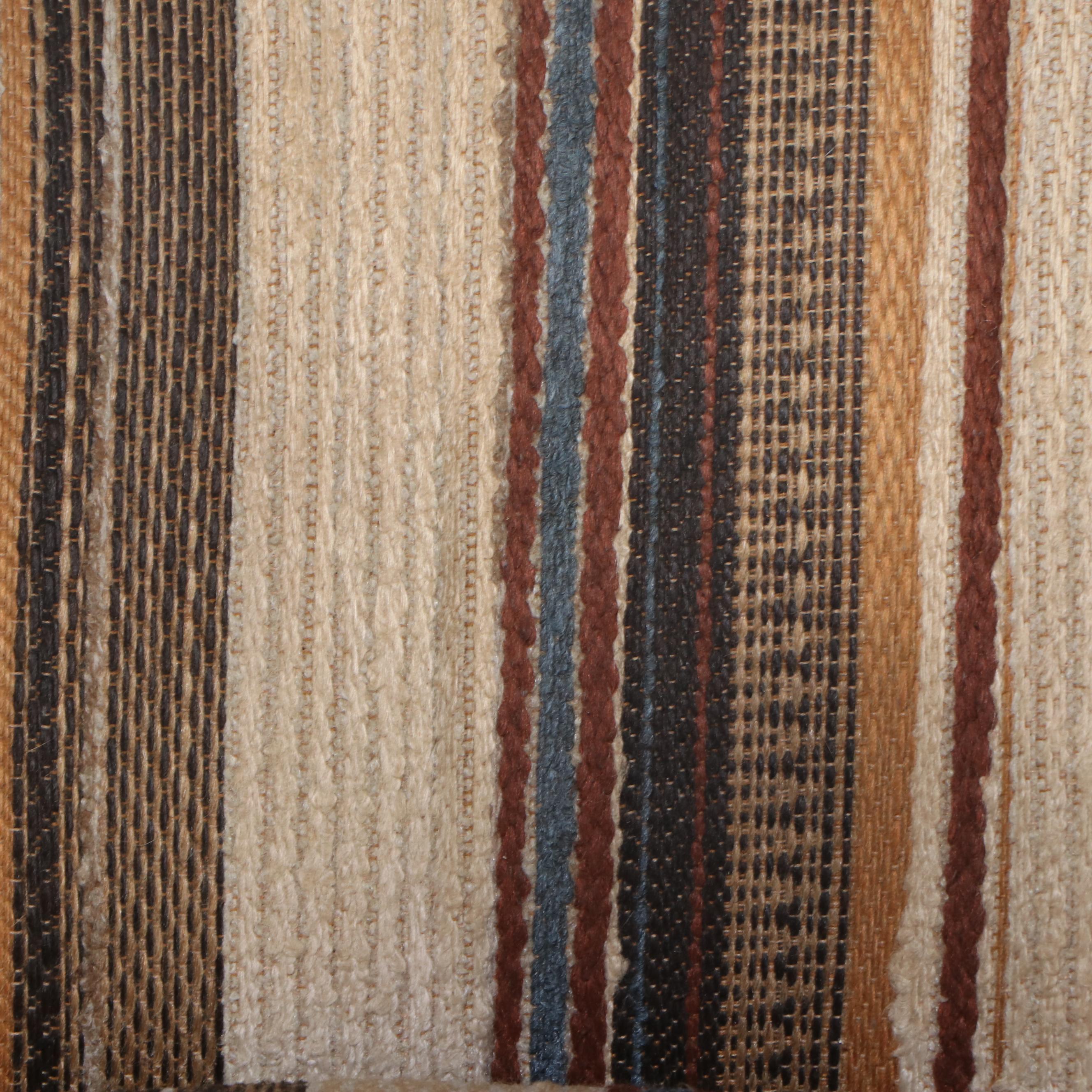 Bernhardt "Flair" Mid Century Modern Upholstered Chrome Club Chair