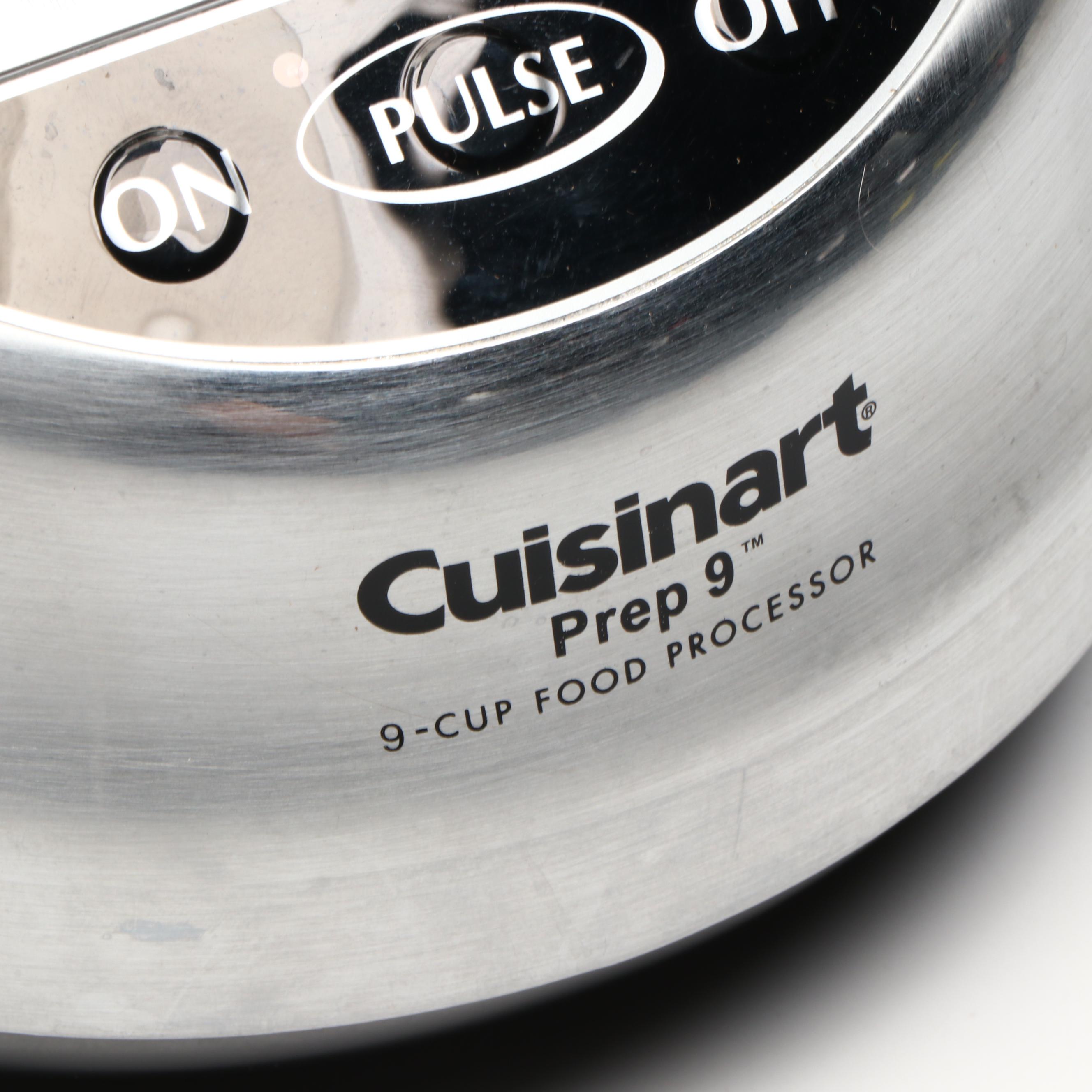 Cuisinart Food Processor with Pyrex Measuring Cup and Other Kitchen Gadgets