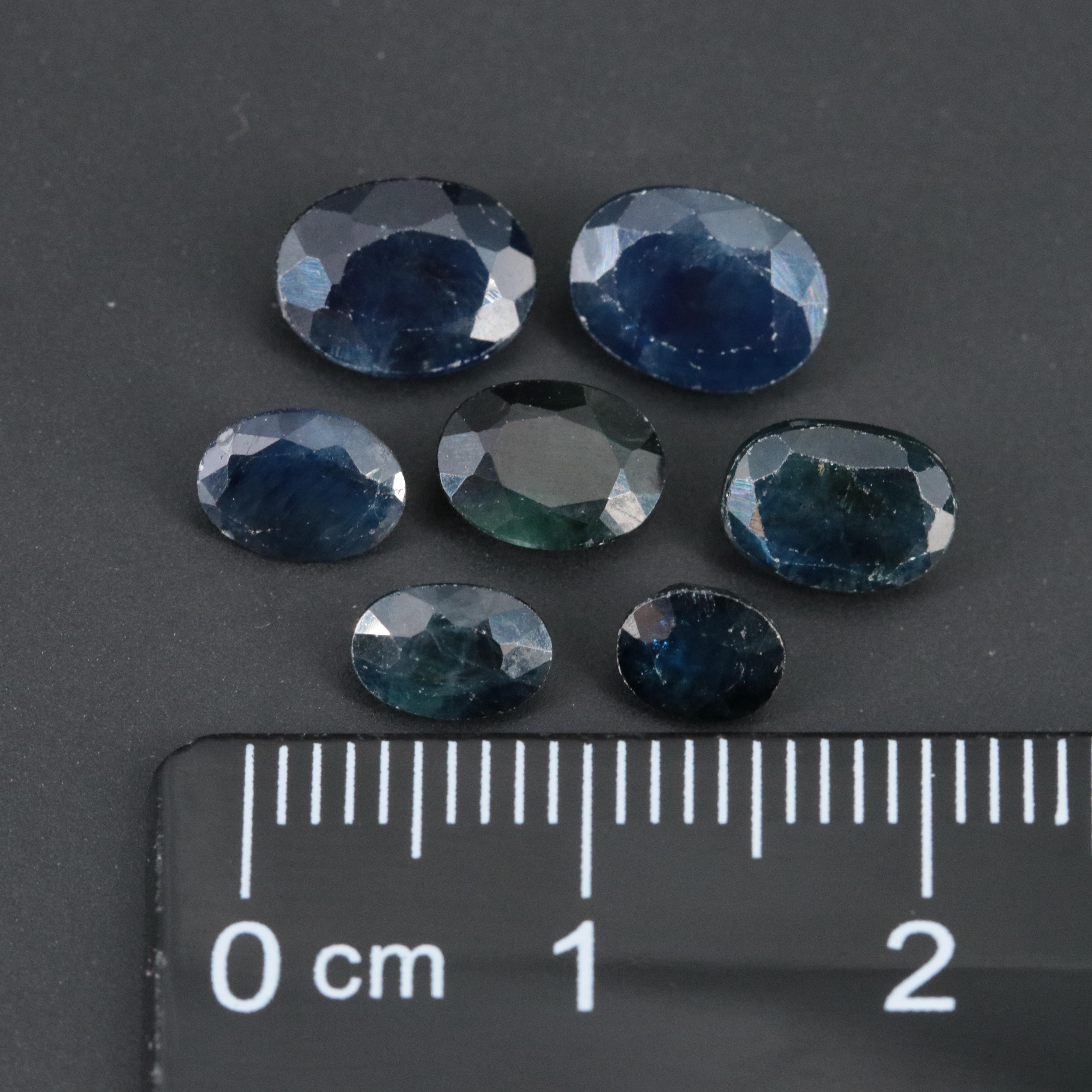 Loose 7.82 CTW Sapphires