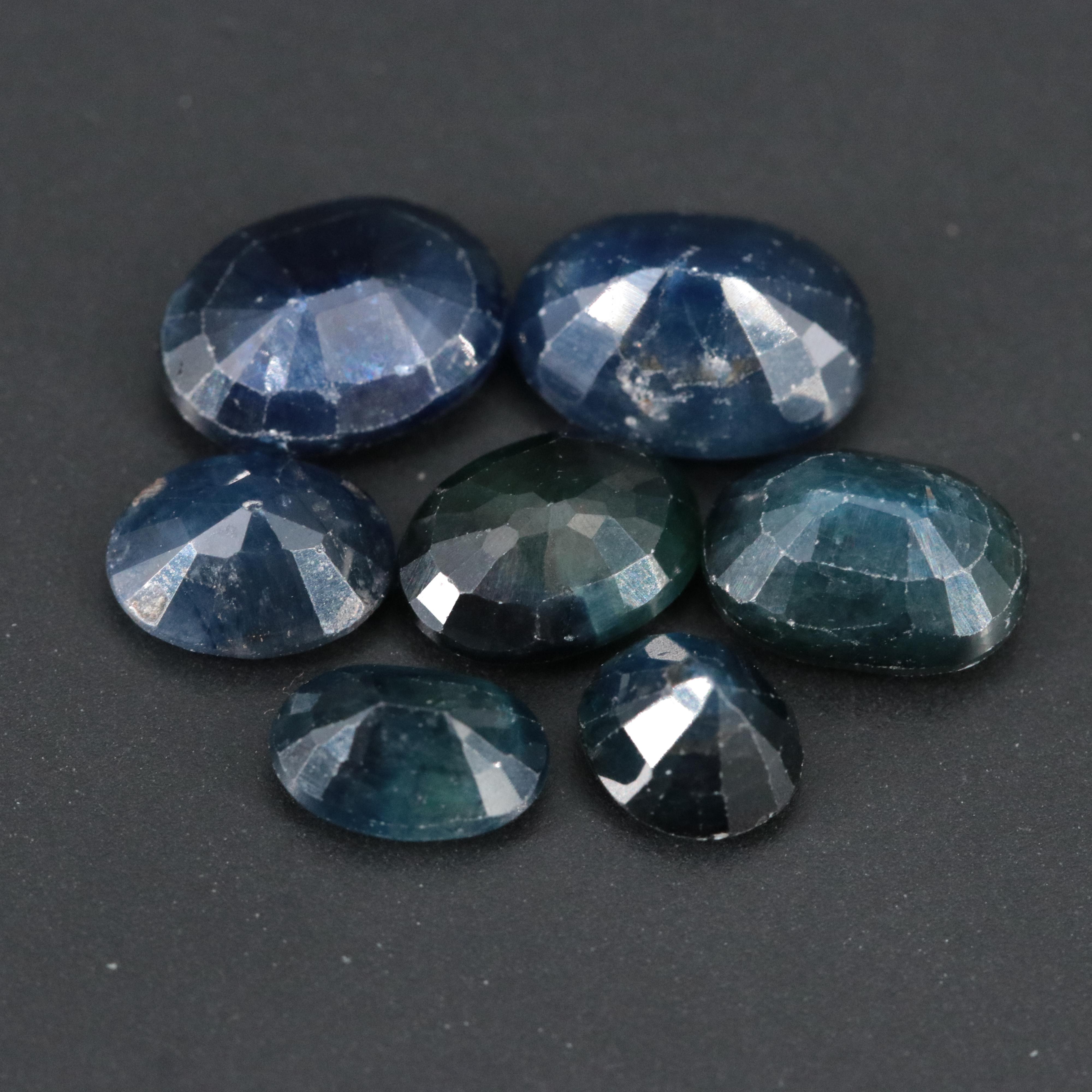 Loose 7.82 CTW Sapphires