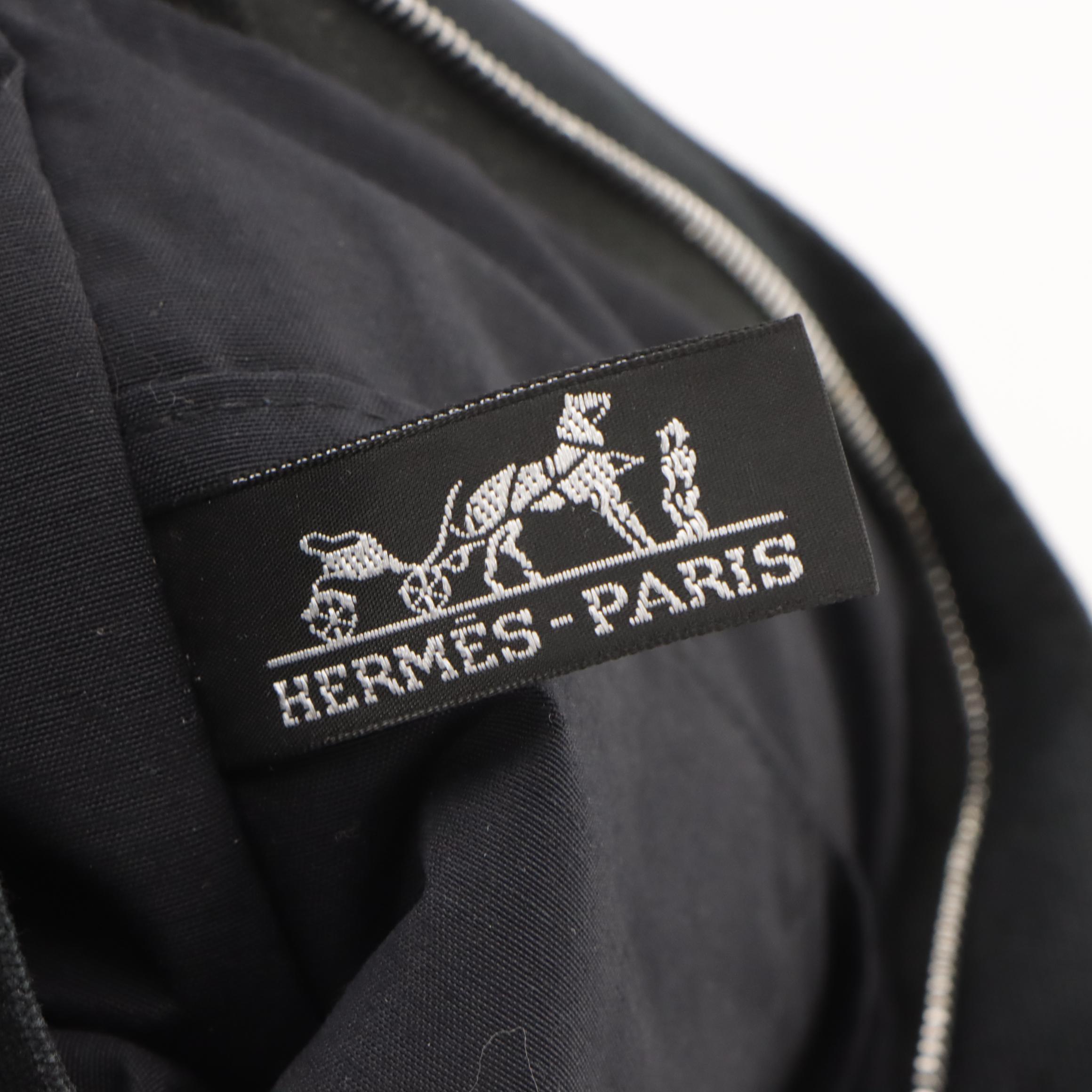 Hermès Fourre-Tout Cosmetic Zip Pouch in Canvas