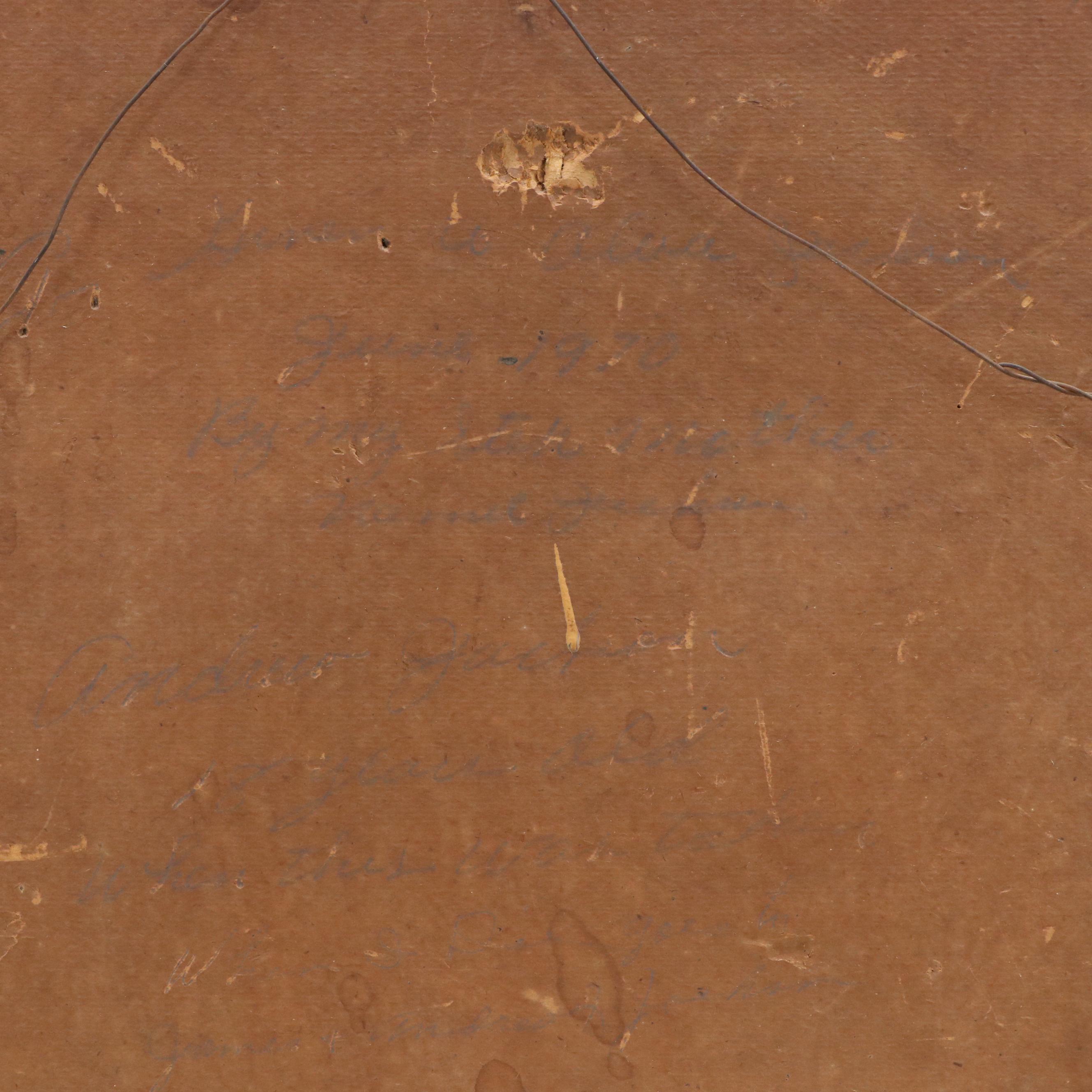 Silver Gelatin Portrait of Young Man, Early 20th Century