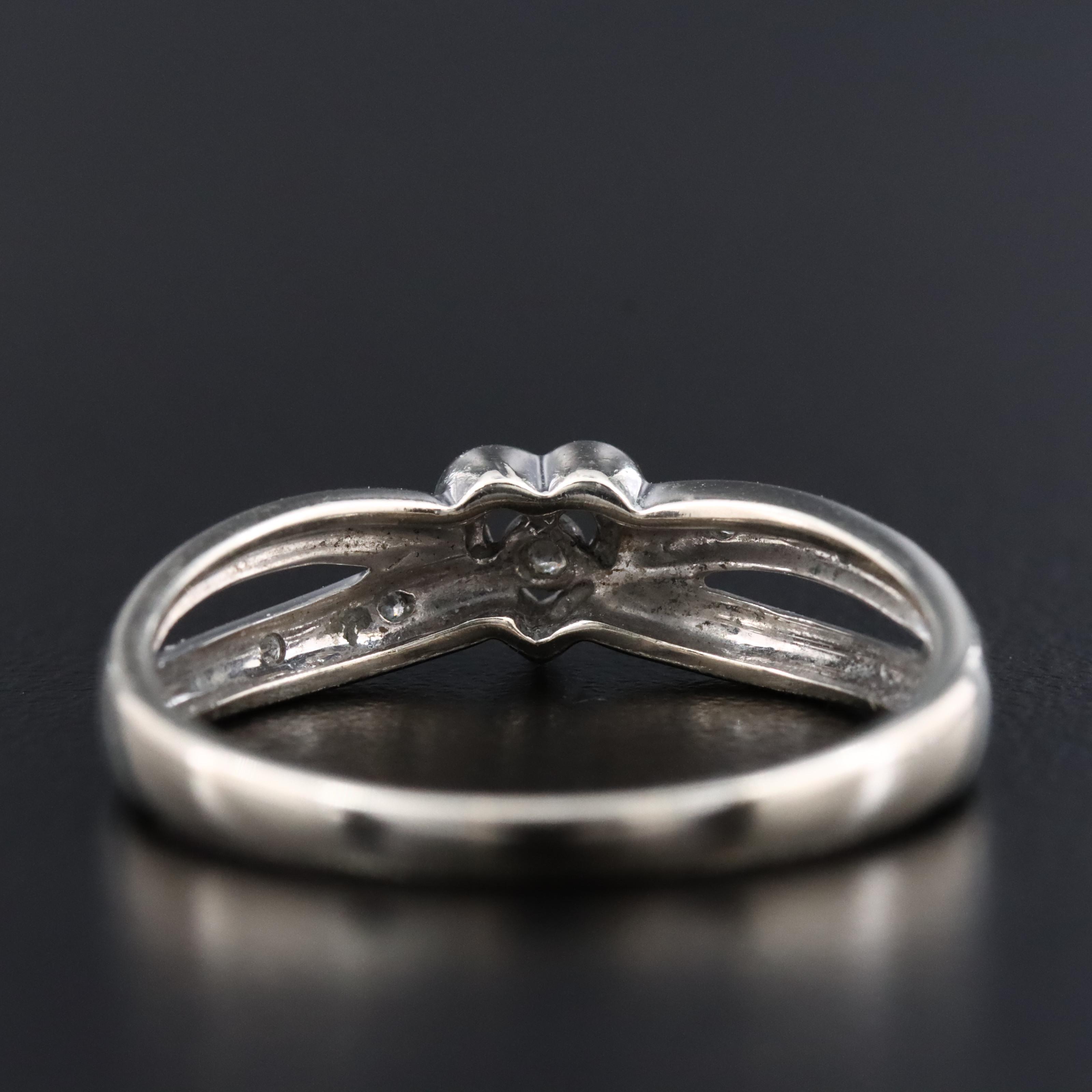 10K 0.05 CTW Diamond Ring