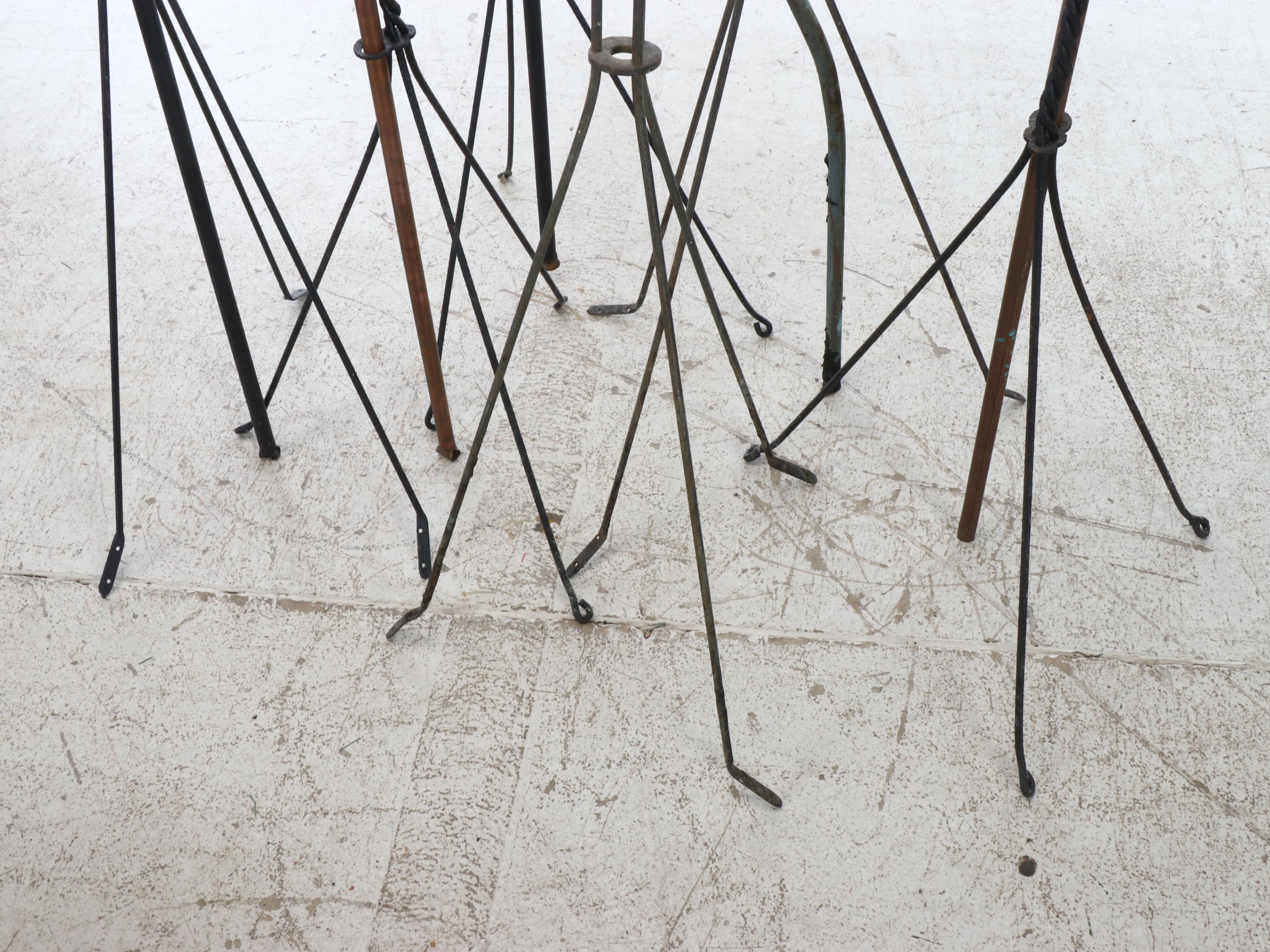 Vintage Metal Lightning Rods